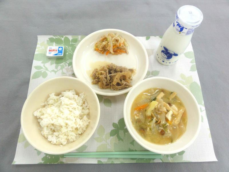 9月27日の給食の写真