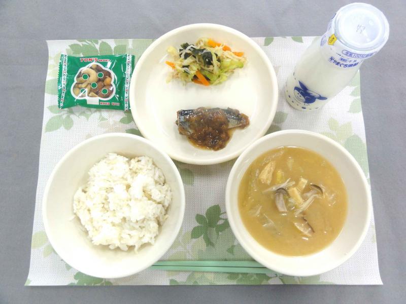 10月7日の給食の写真