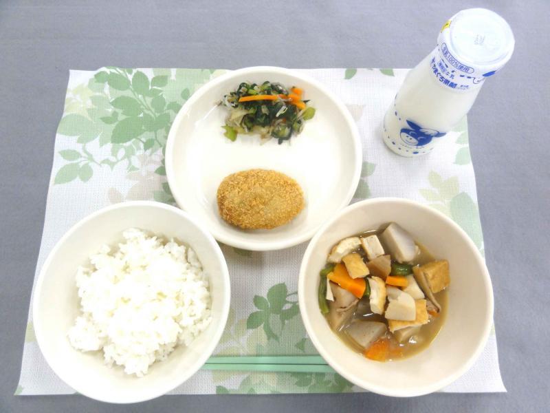 10月21日の給食の写真