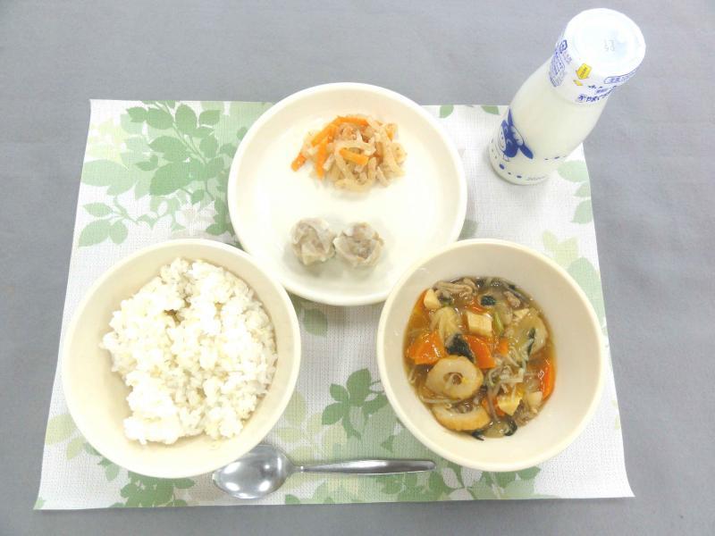 11月1日の給食の写真