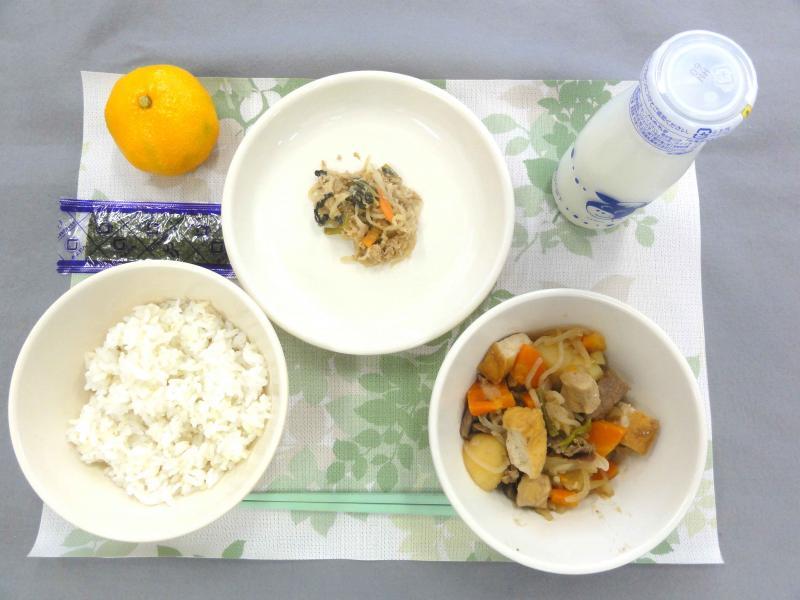 11月5日の給食の写真