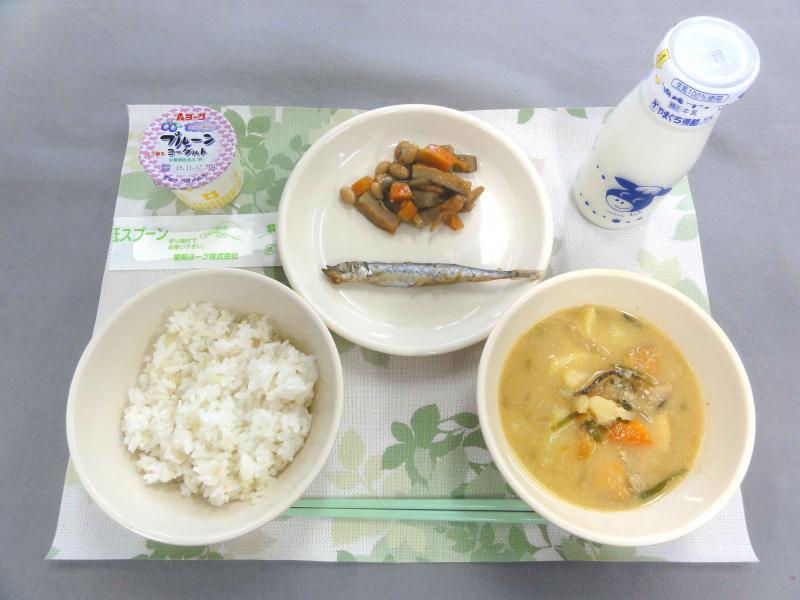 11月6日の給食の写真