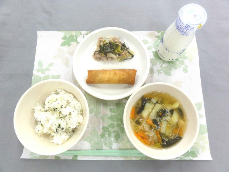 11月20日の給食の写真