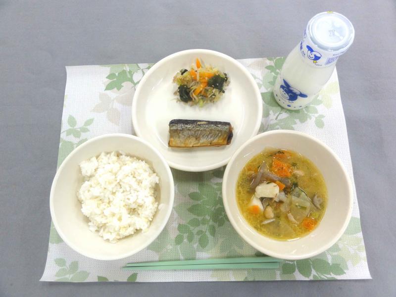 11月22日の給食の写真
