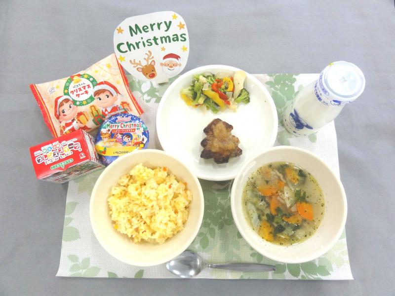 12月23日の給食の写真