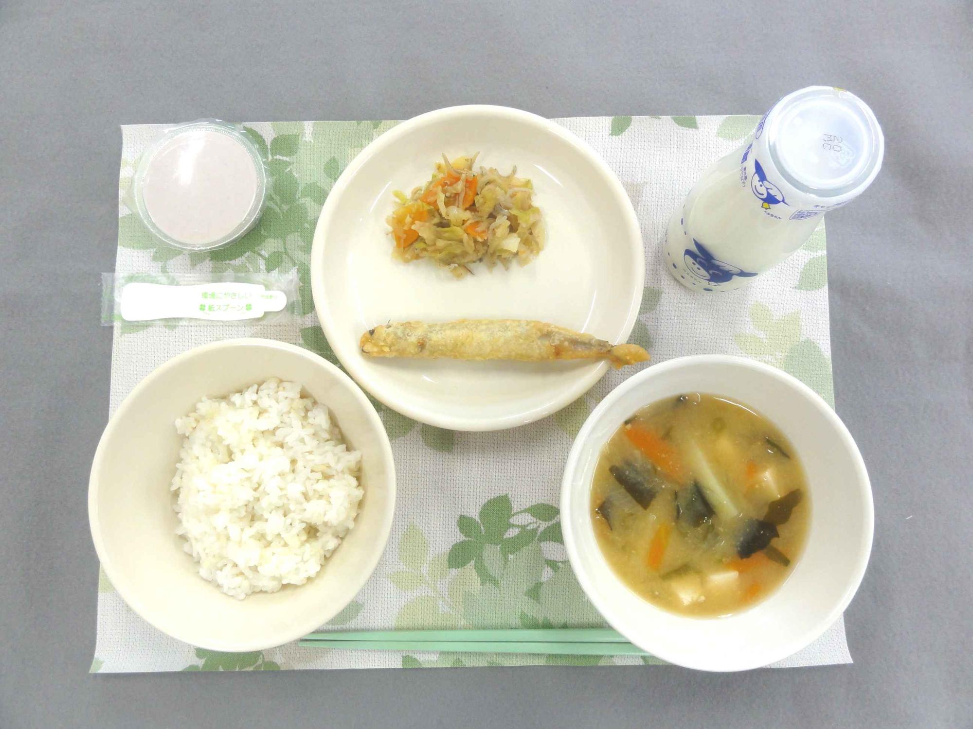 1月15日の給食の写真