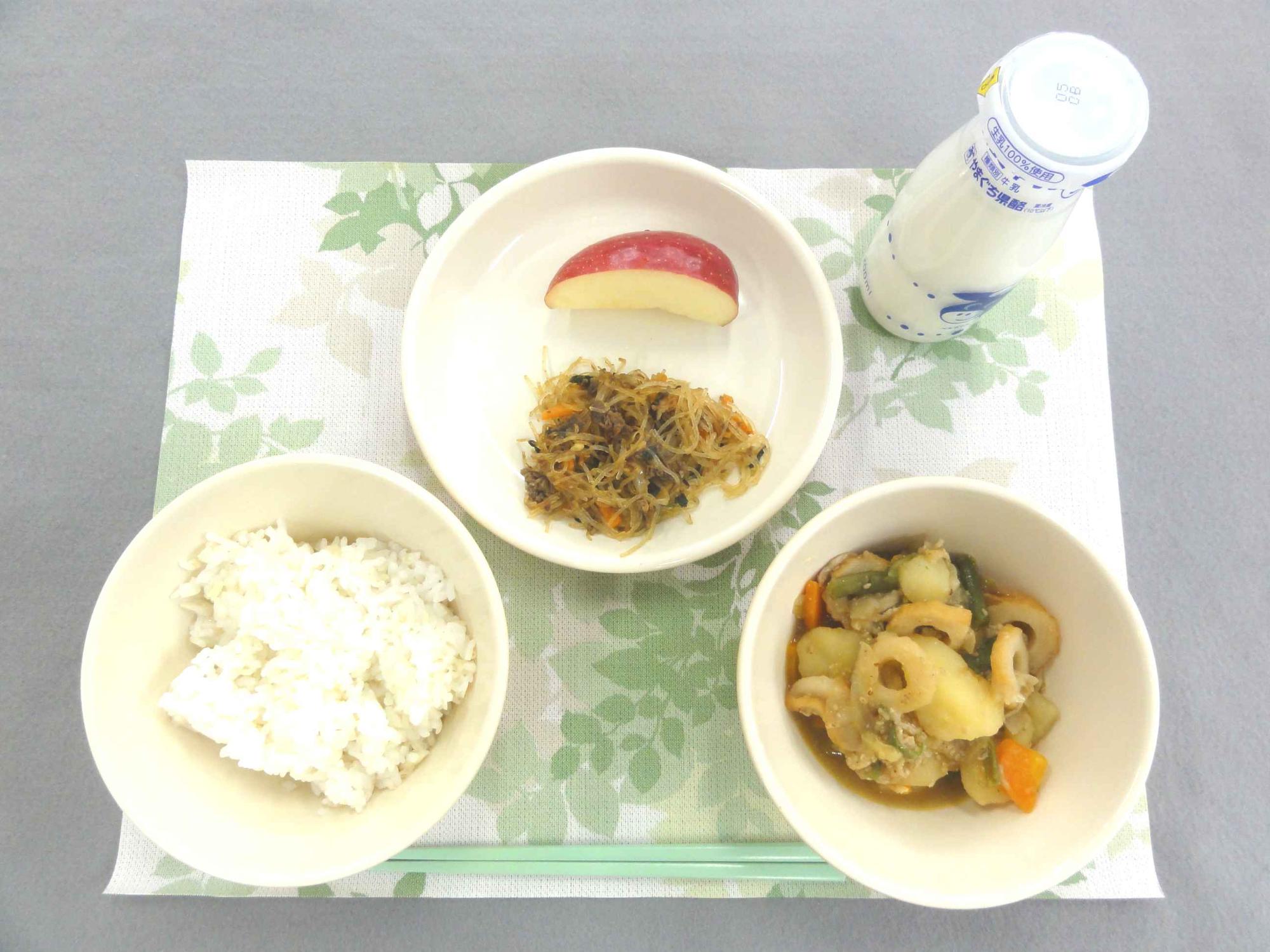 1月31日の給食の写真