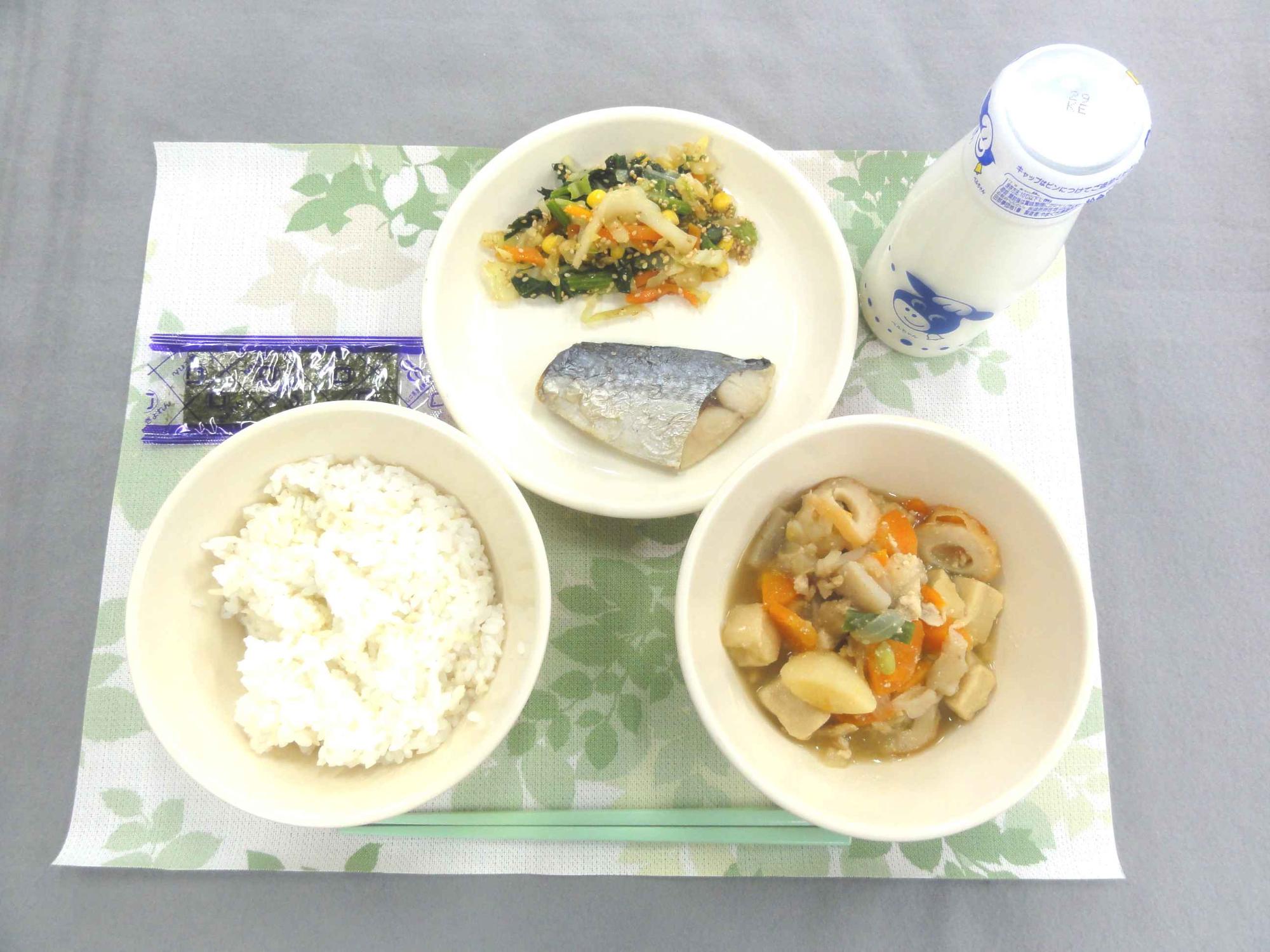 2月25日の給食の写真