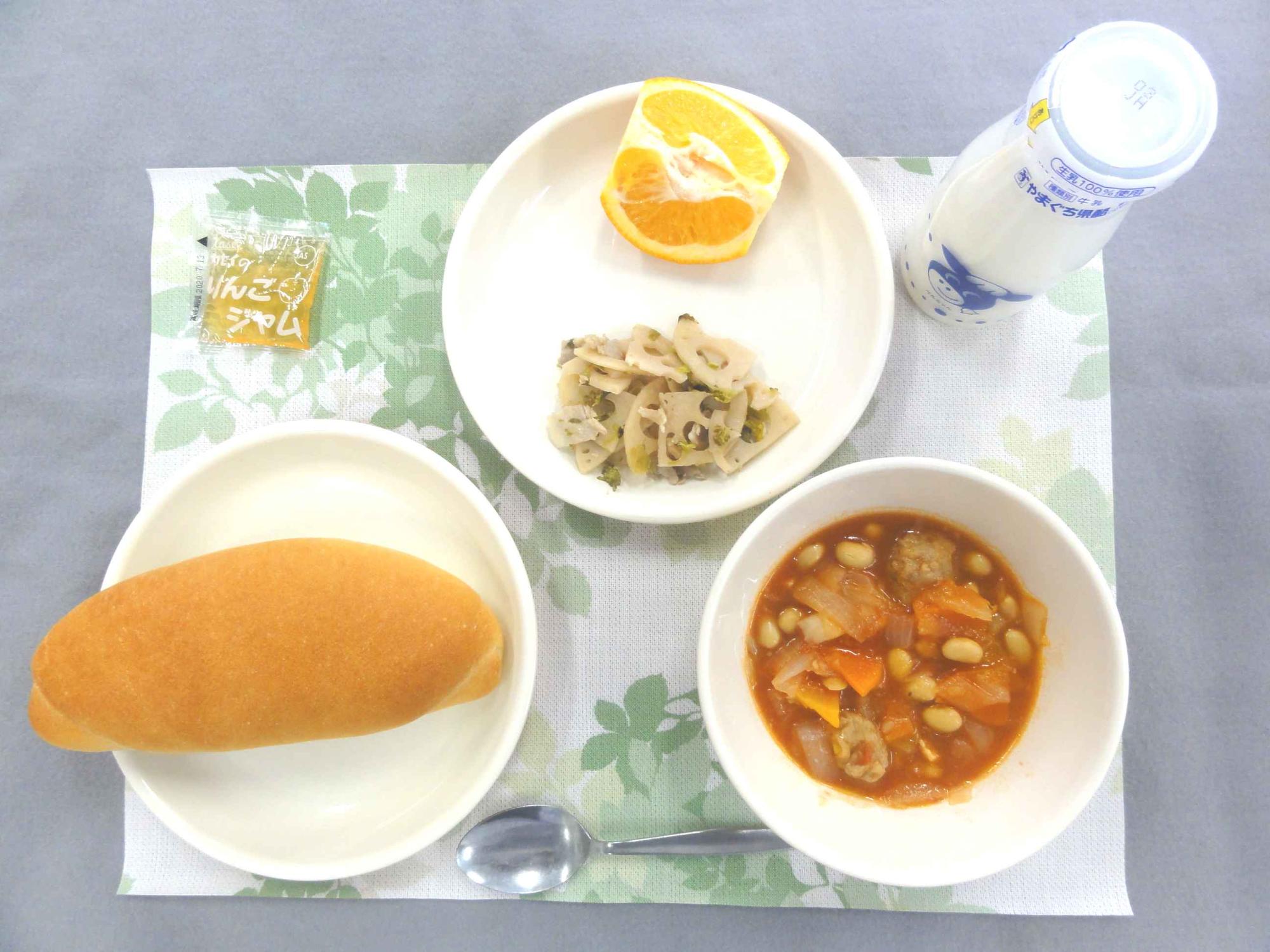 2月27日の給食の写真