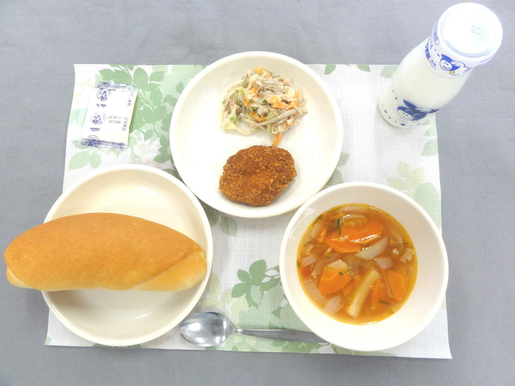 6月9日の給食の写真