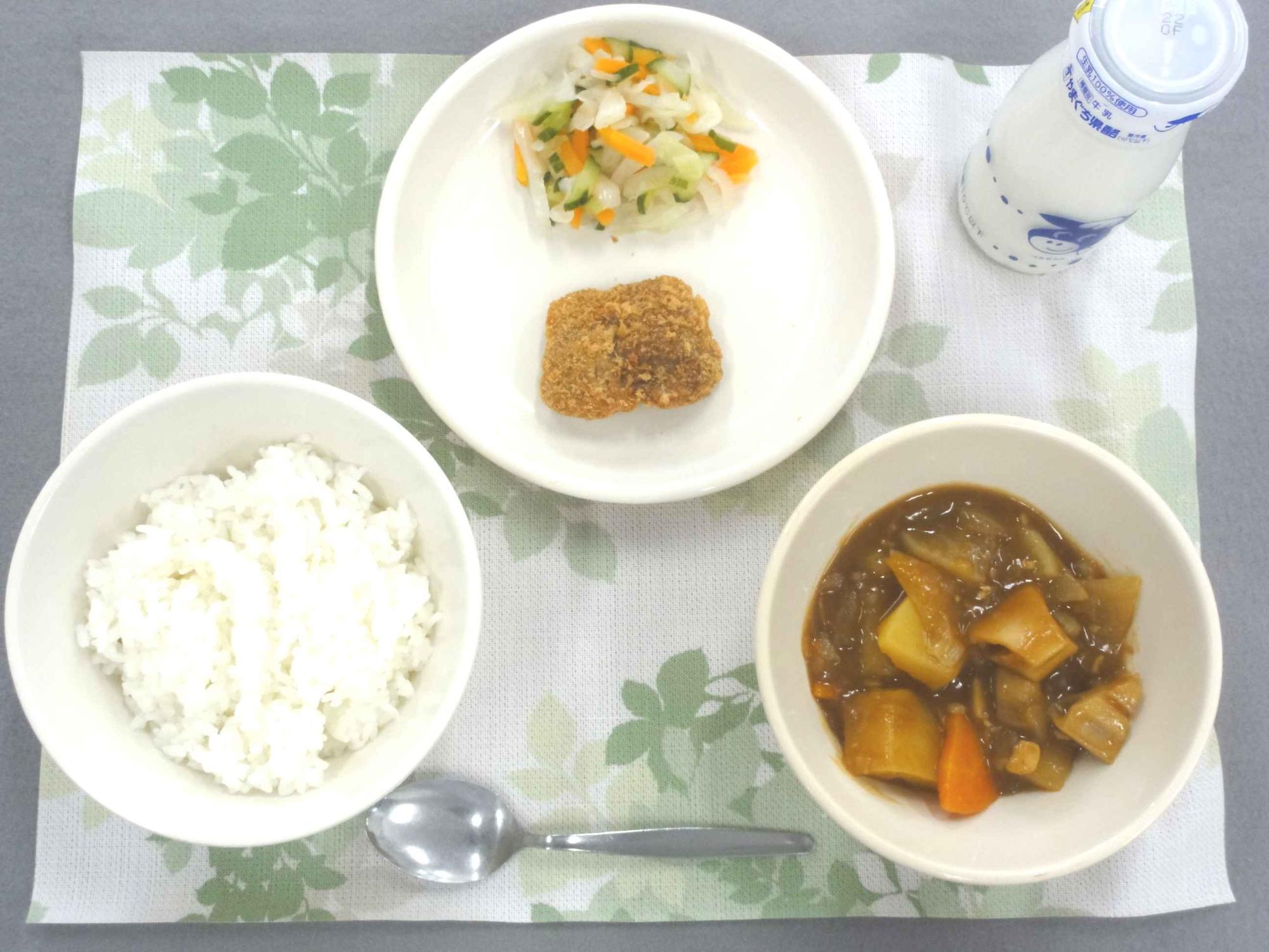 6月17日の給食の写真