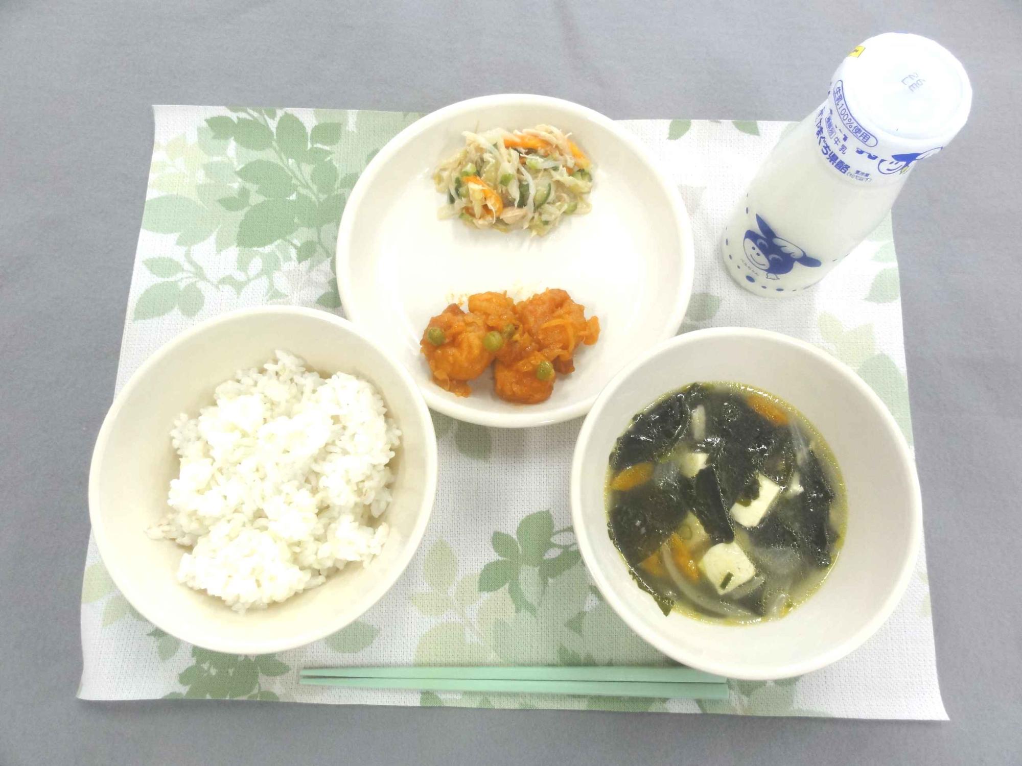 6月22日の給食の写真