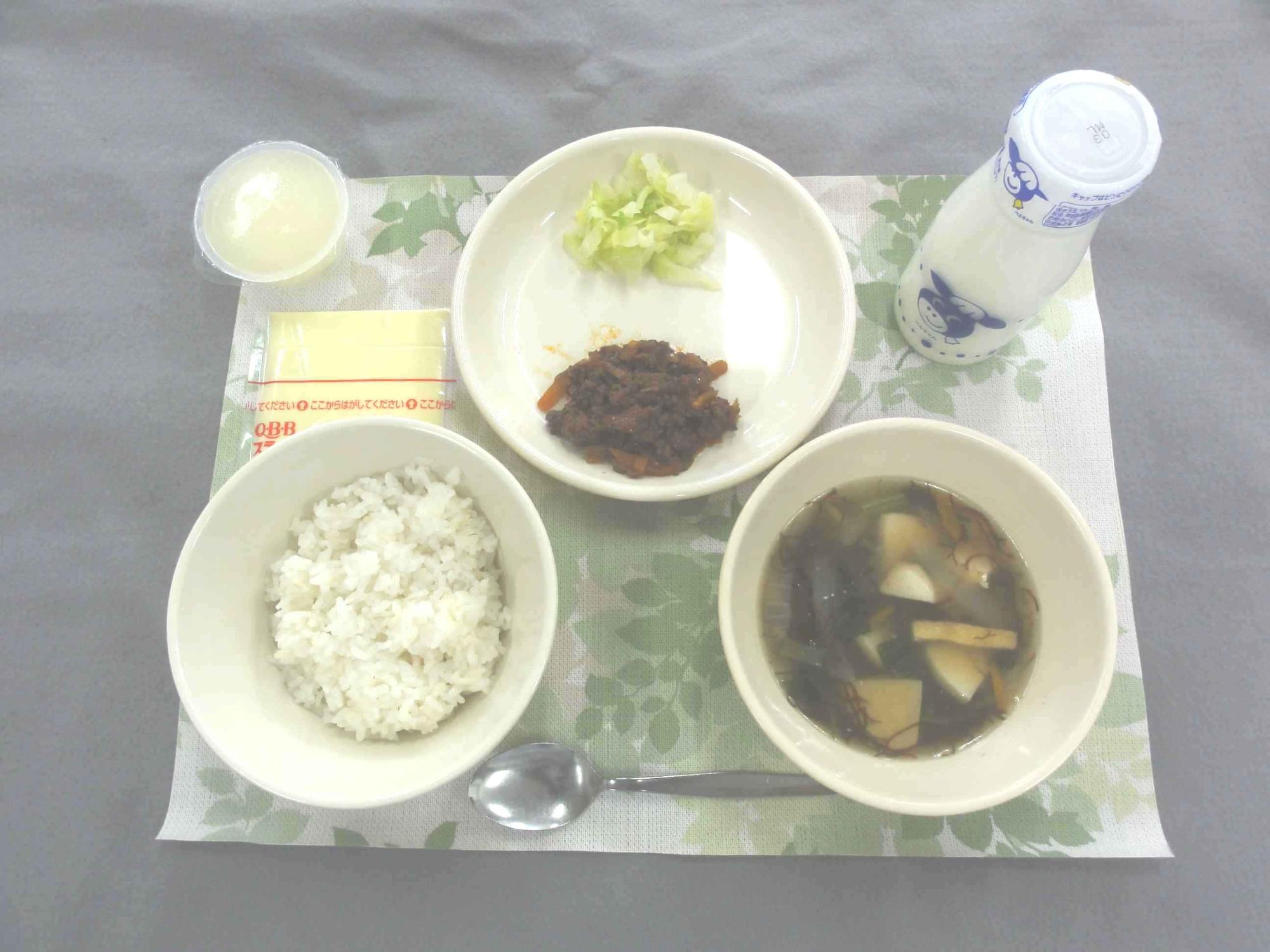 6月29日の給食の写真