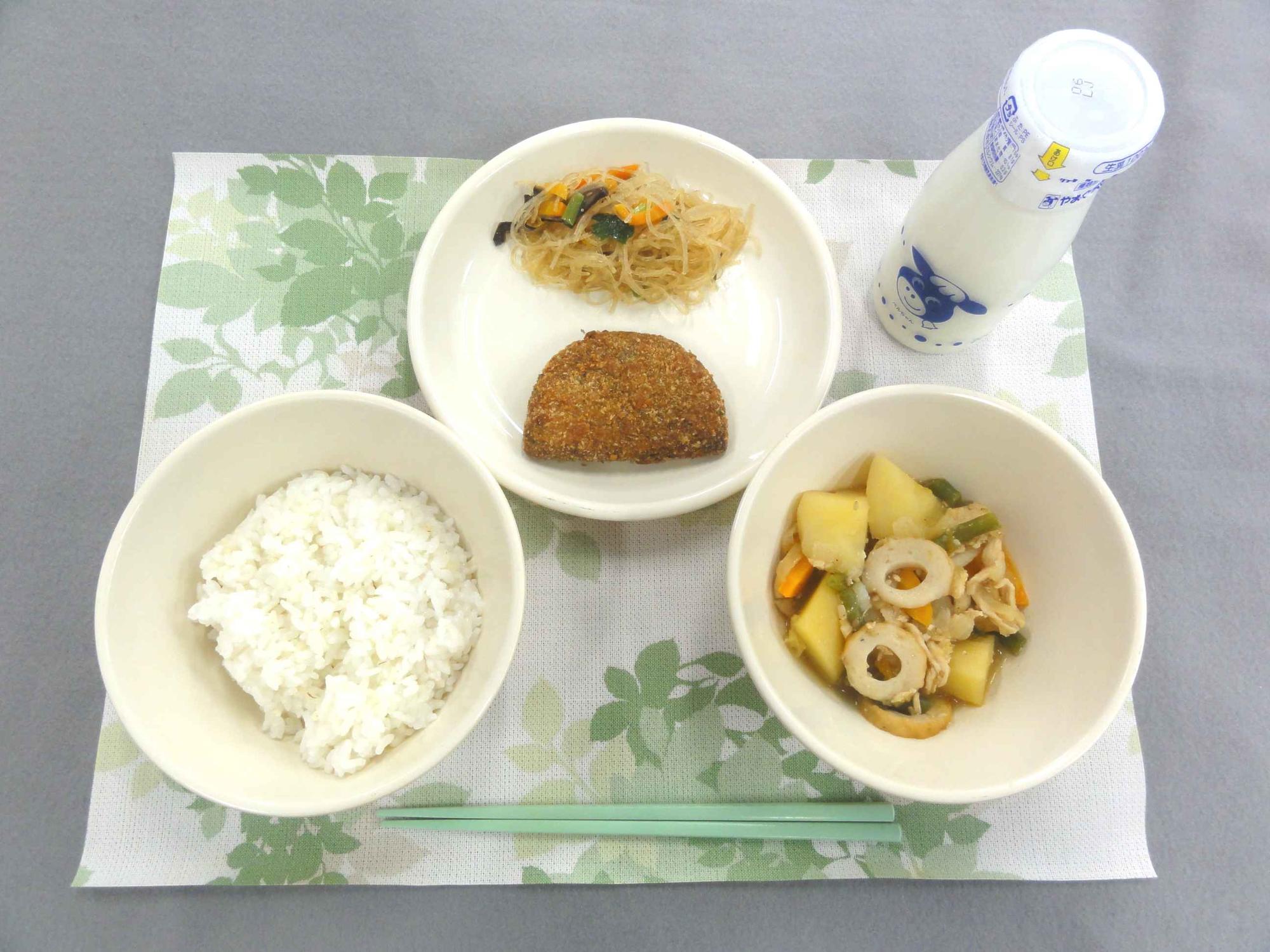 7月1日の給食の写真