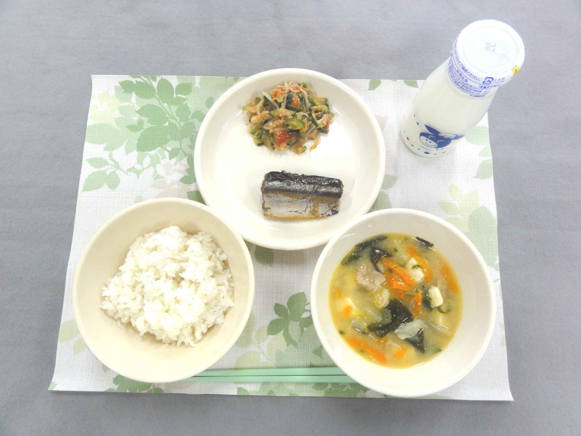 7月3日の給食の写真