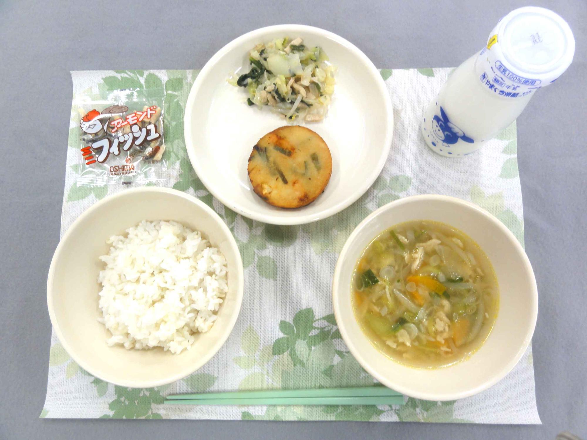 7月27日の給食の写真