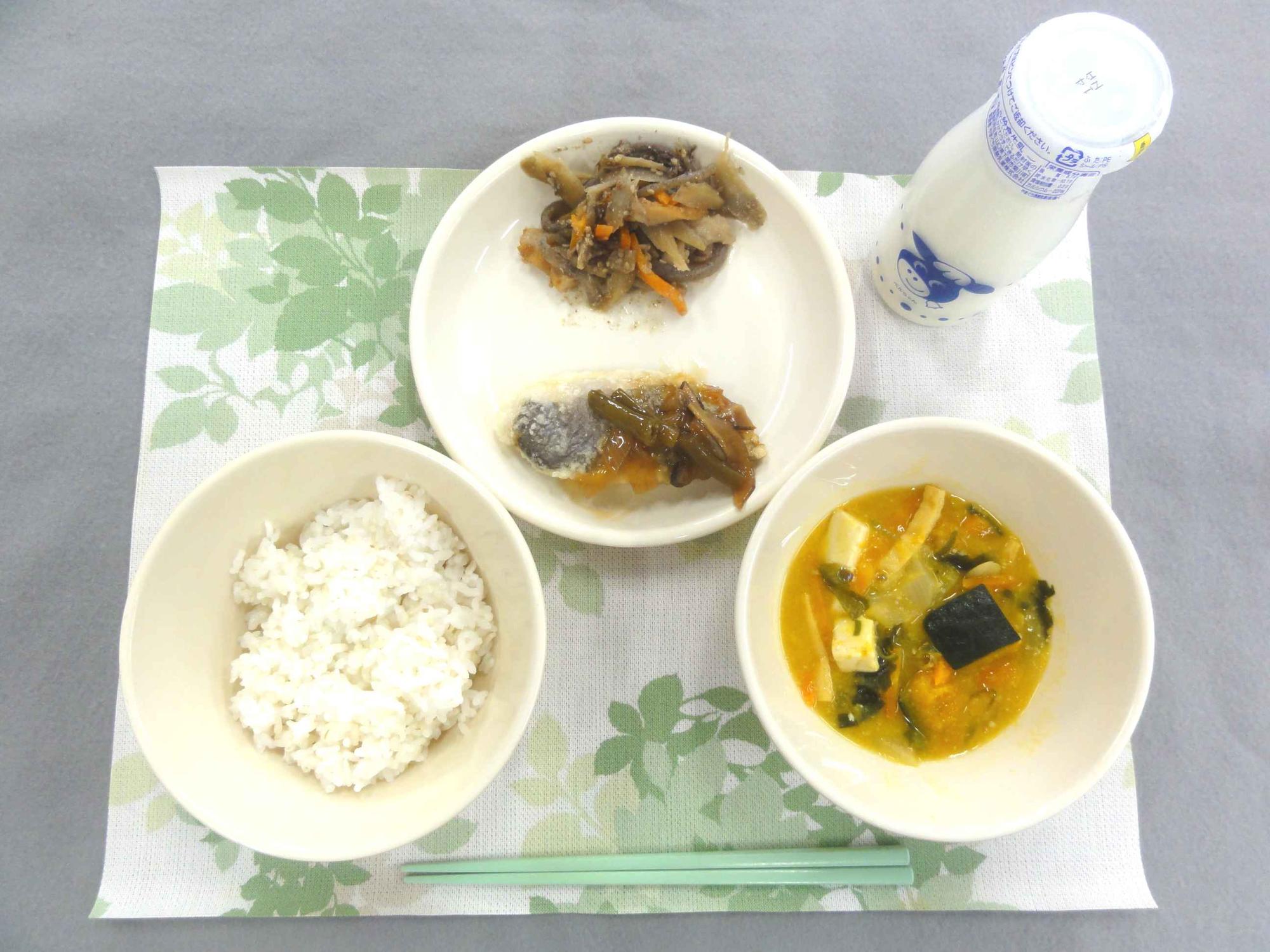 9月9日の給食の写真