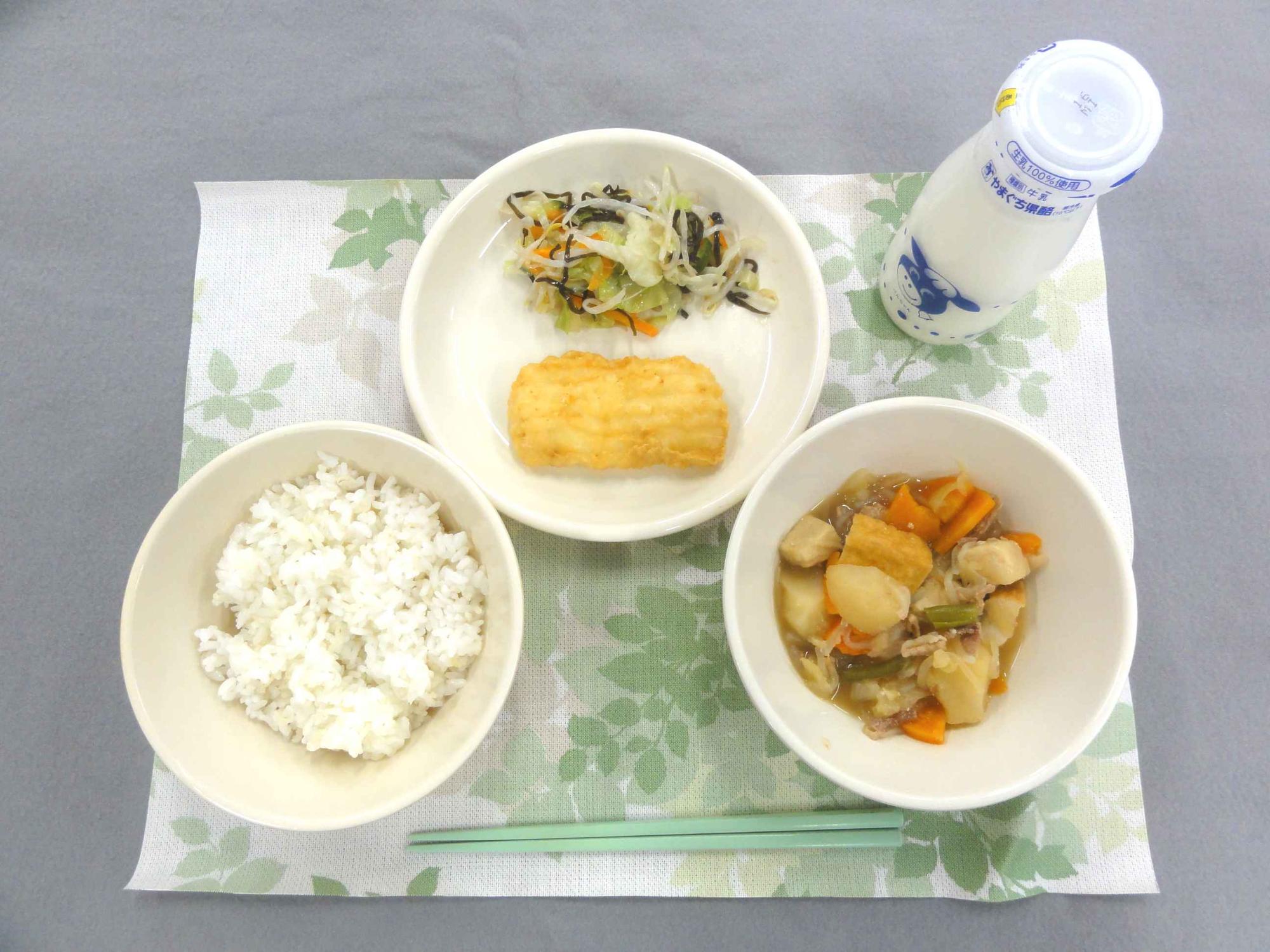 9月11日の給食の写真