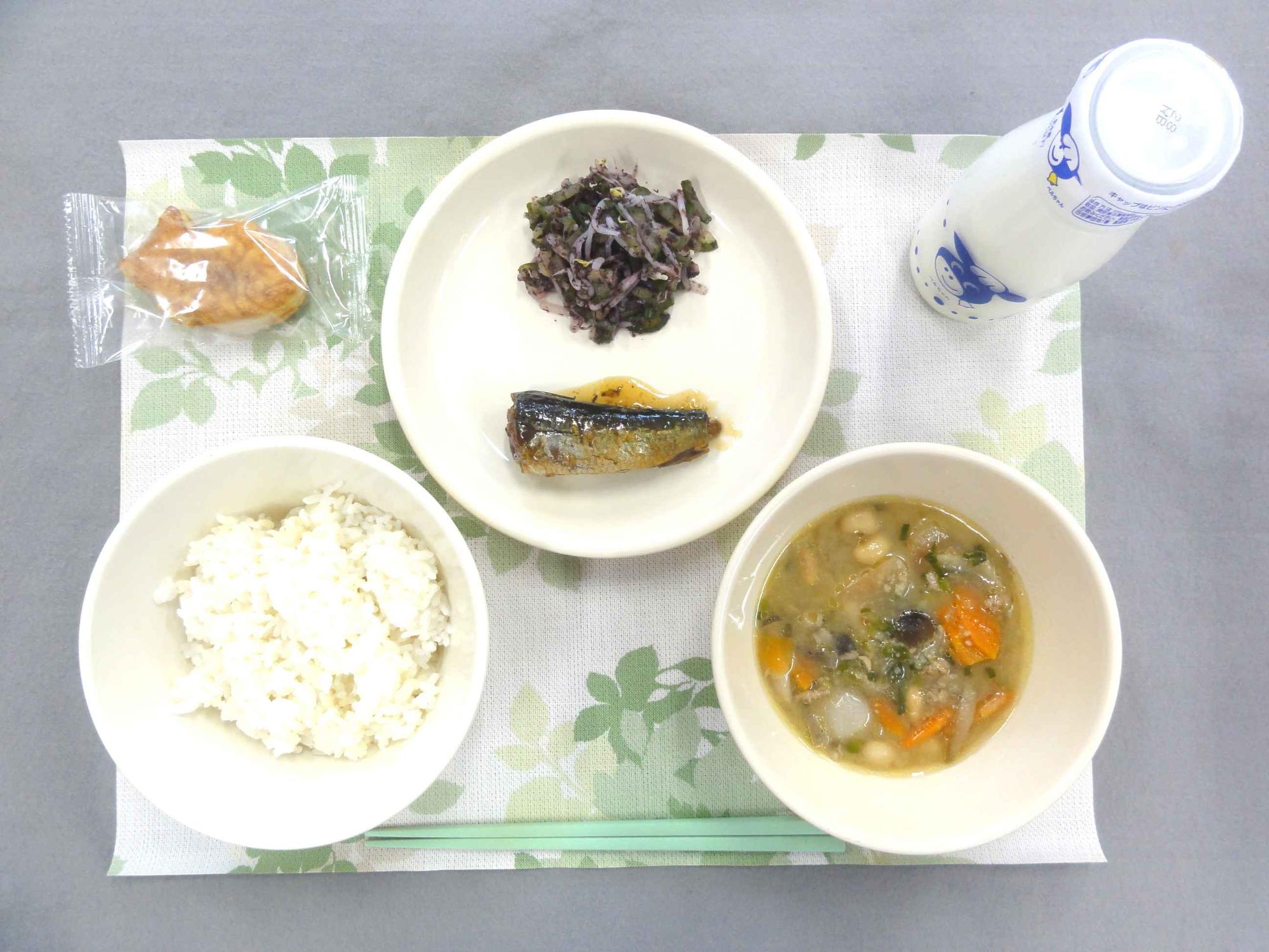 9月23日の給食の写真