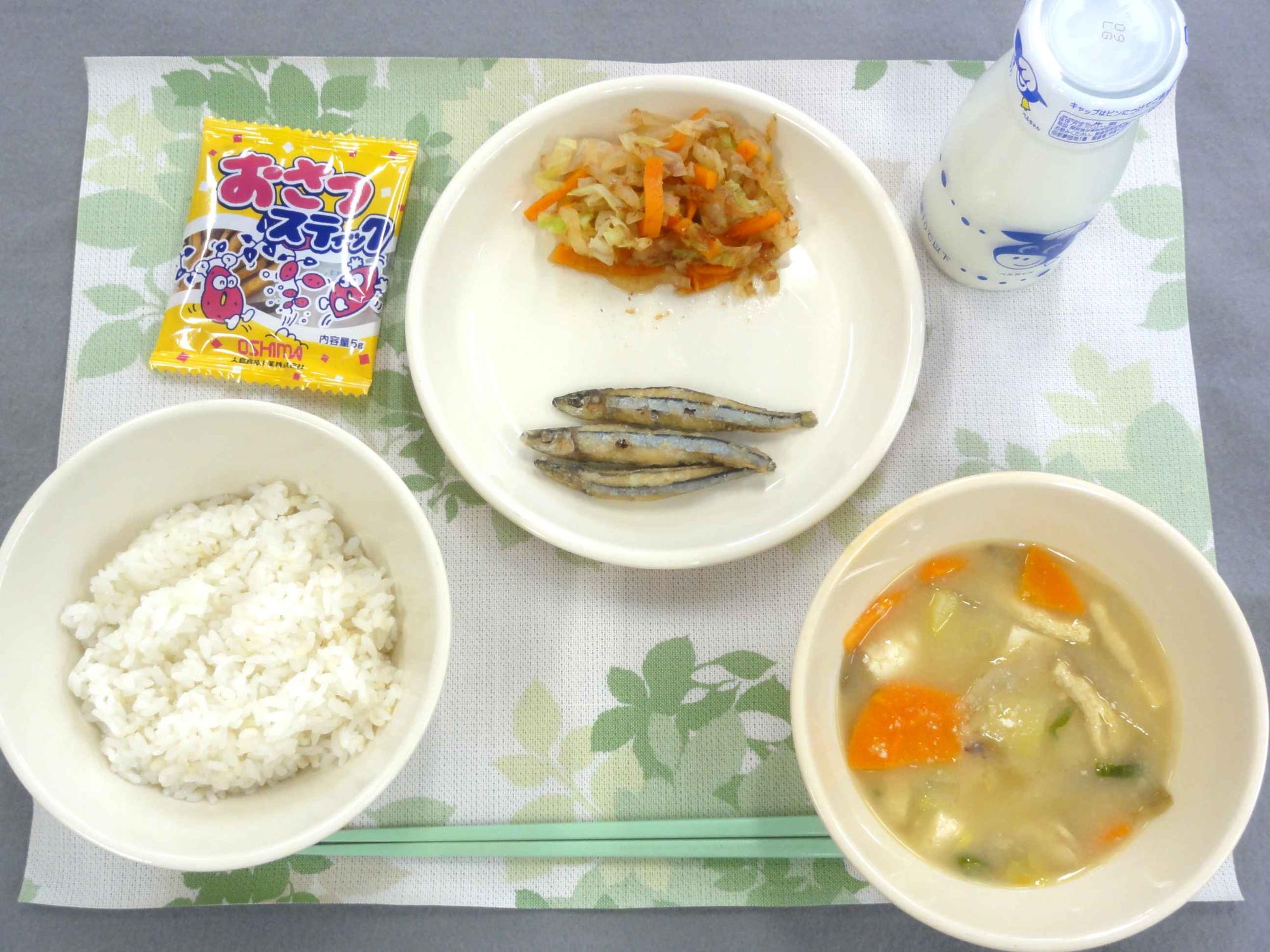10月5日の給食の写真
