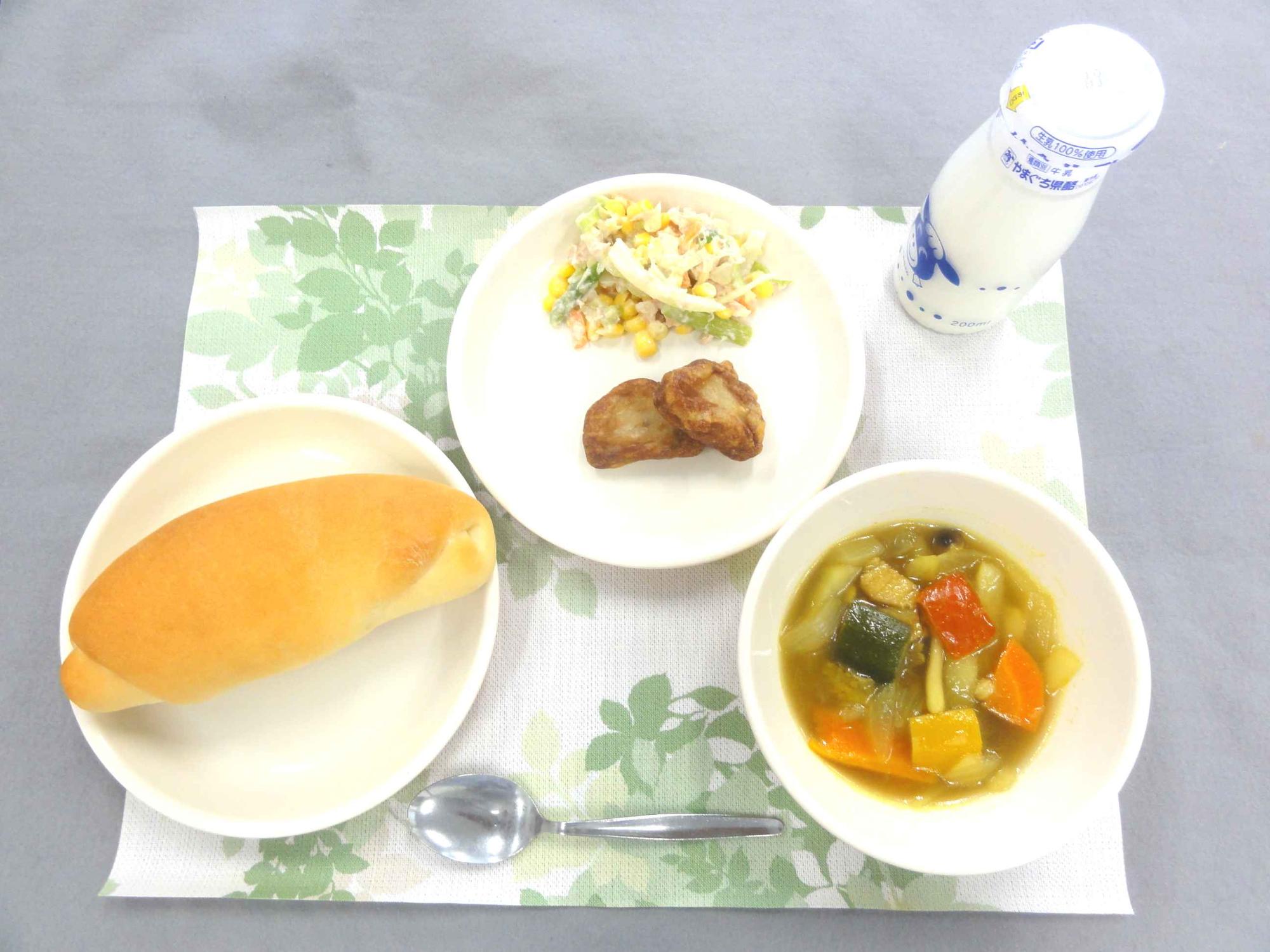 10月6日の給食の写真