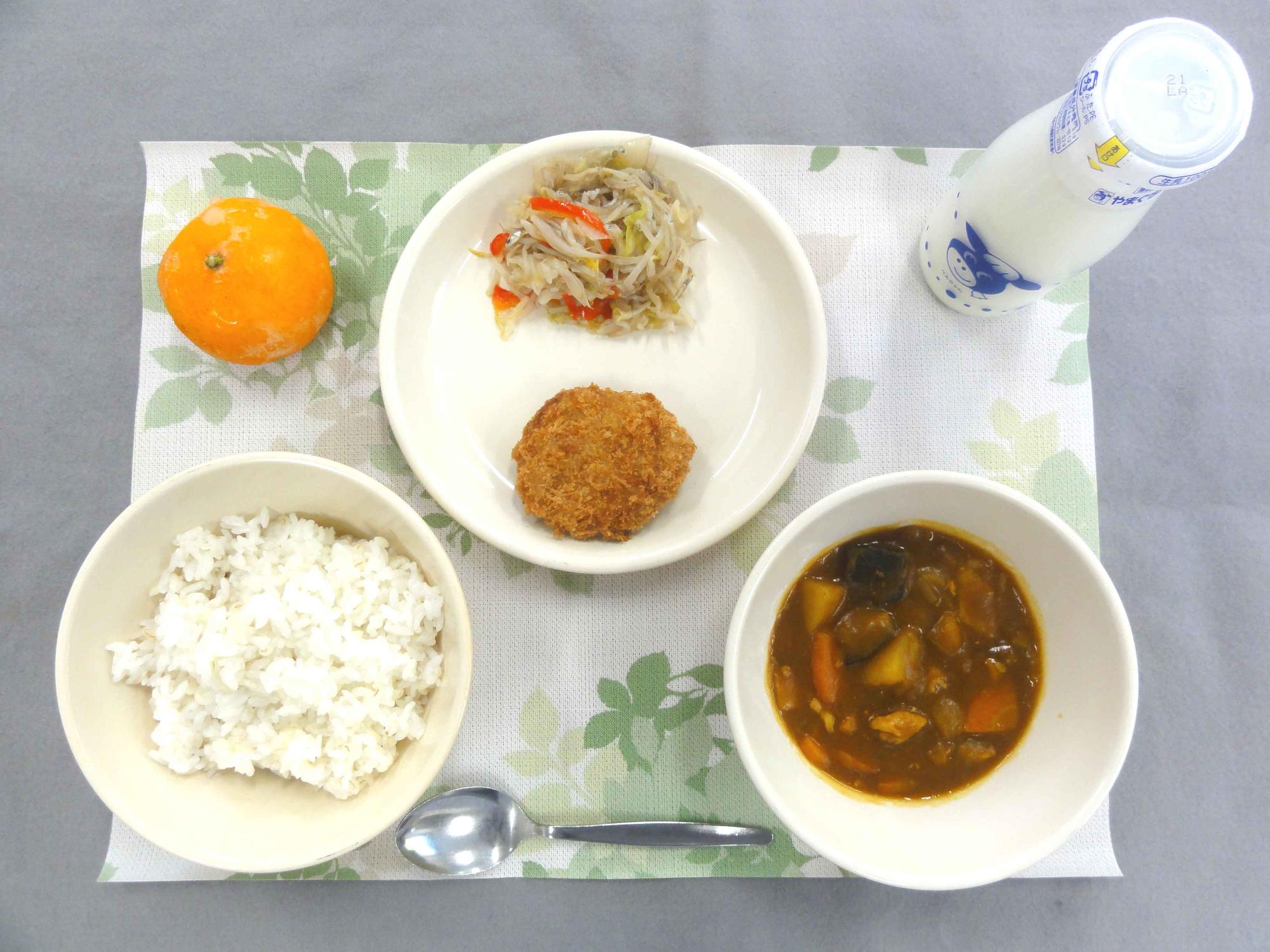 10月16日の給食の写真