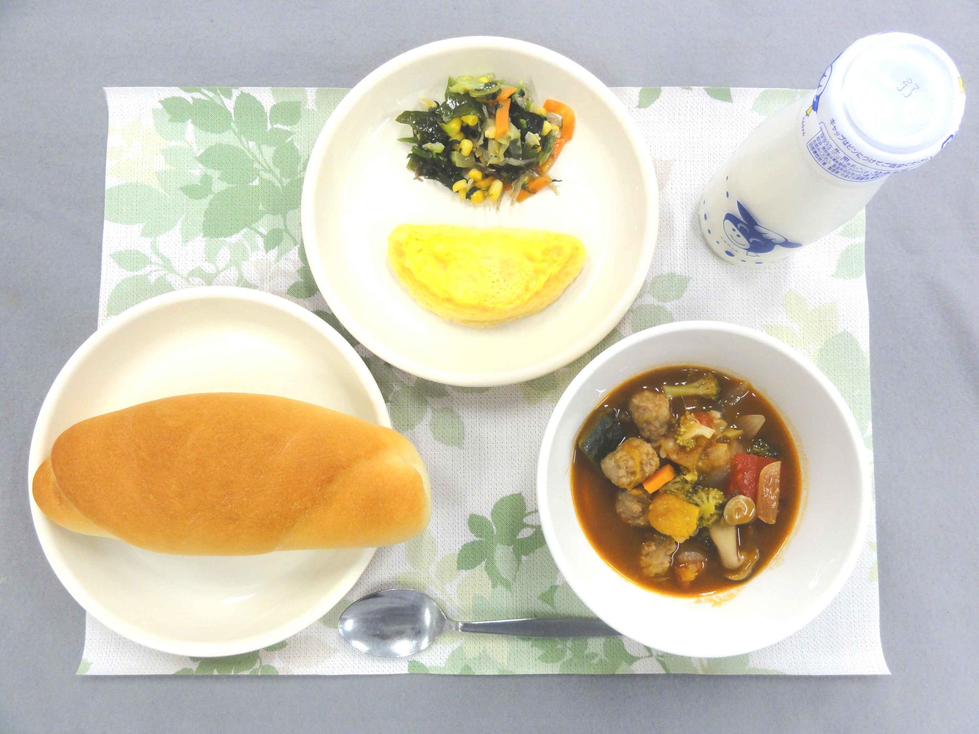 10月22日の給食の写真