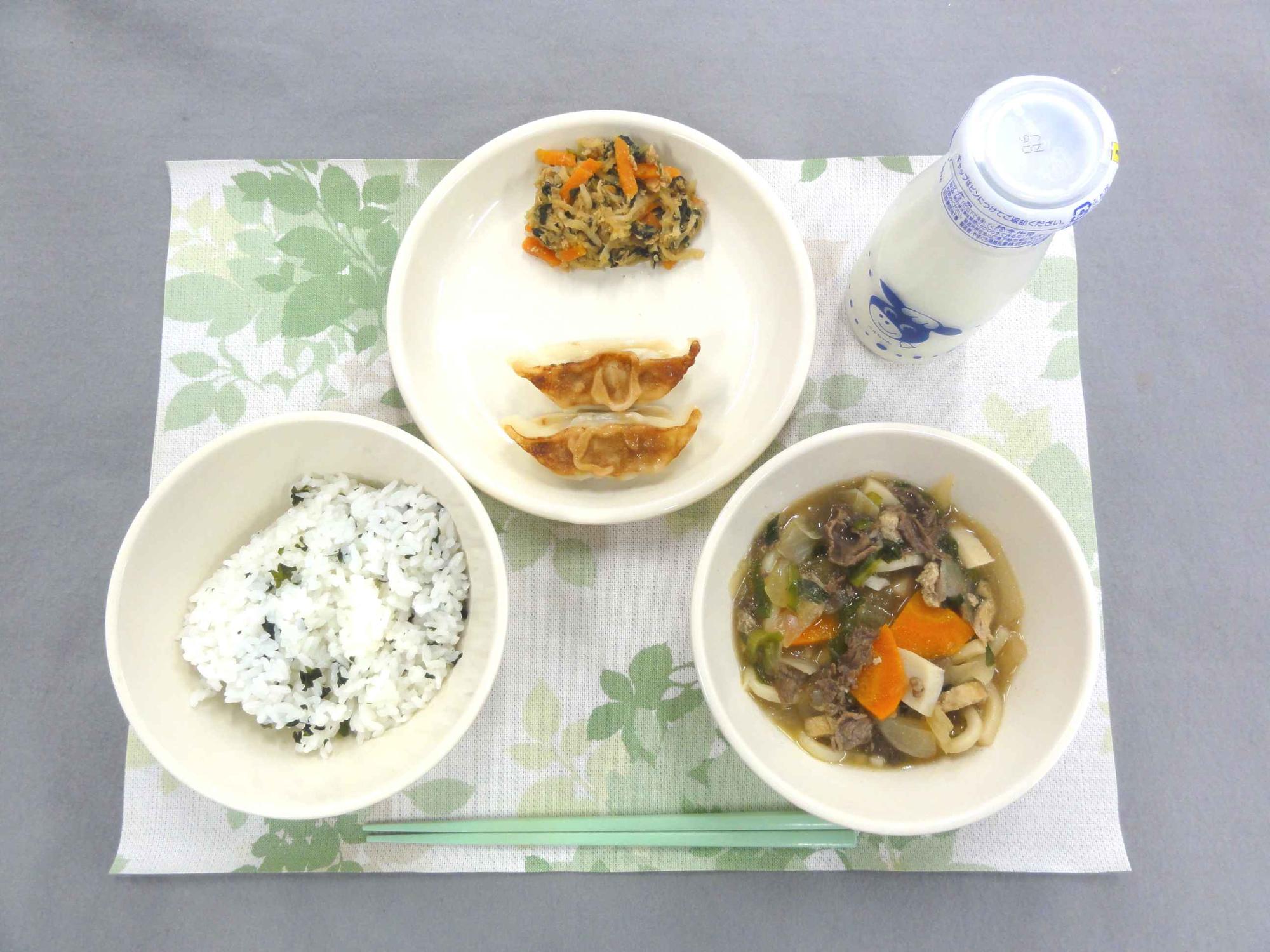 11月2日の給食の写真