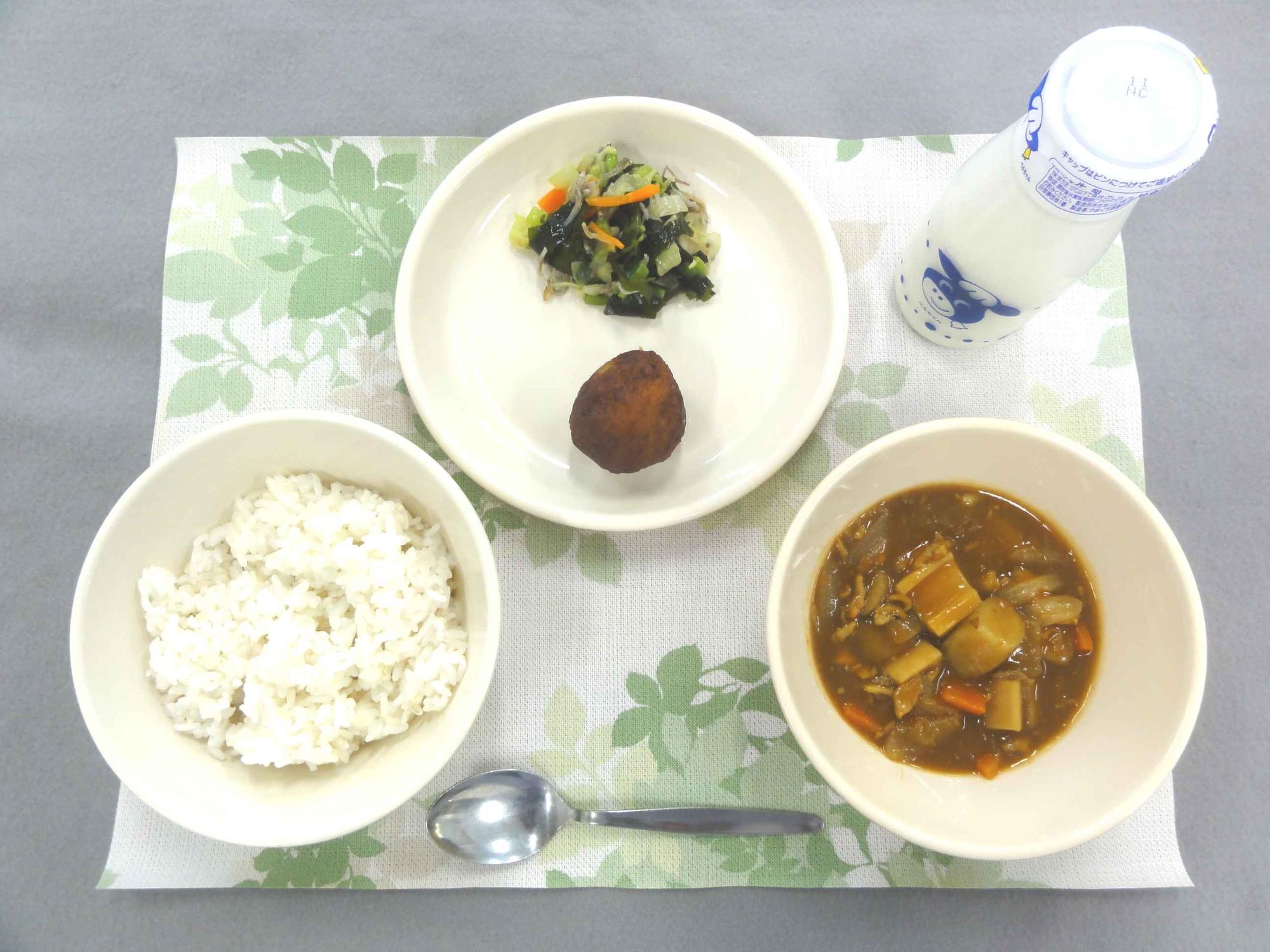 11月6日の給食の写真