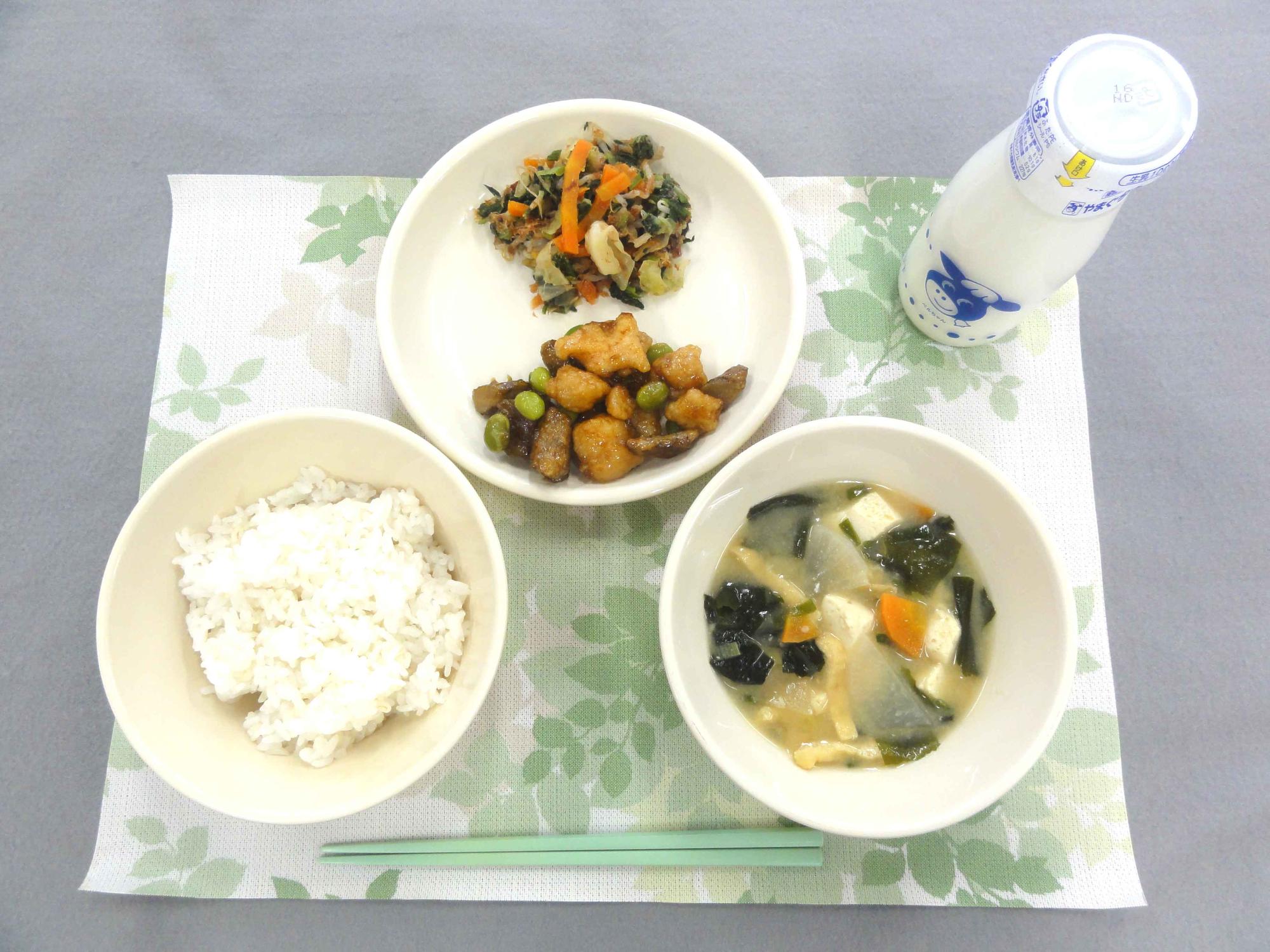 11月11日の給食の写真