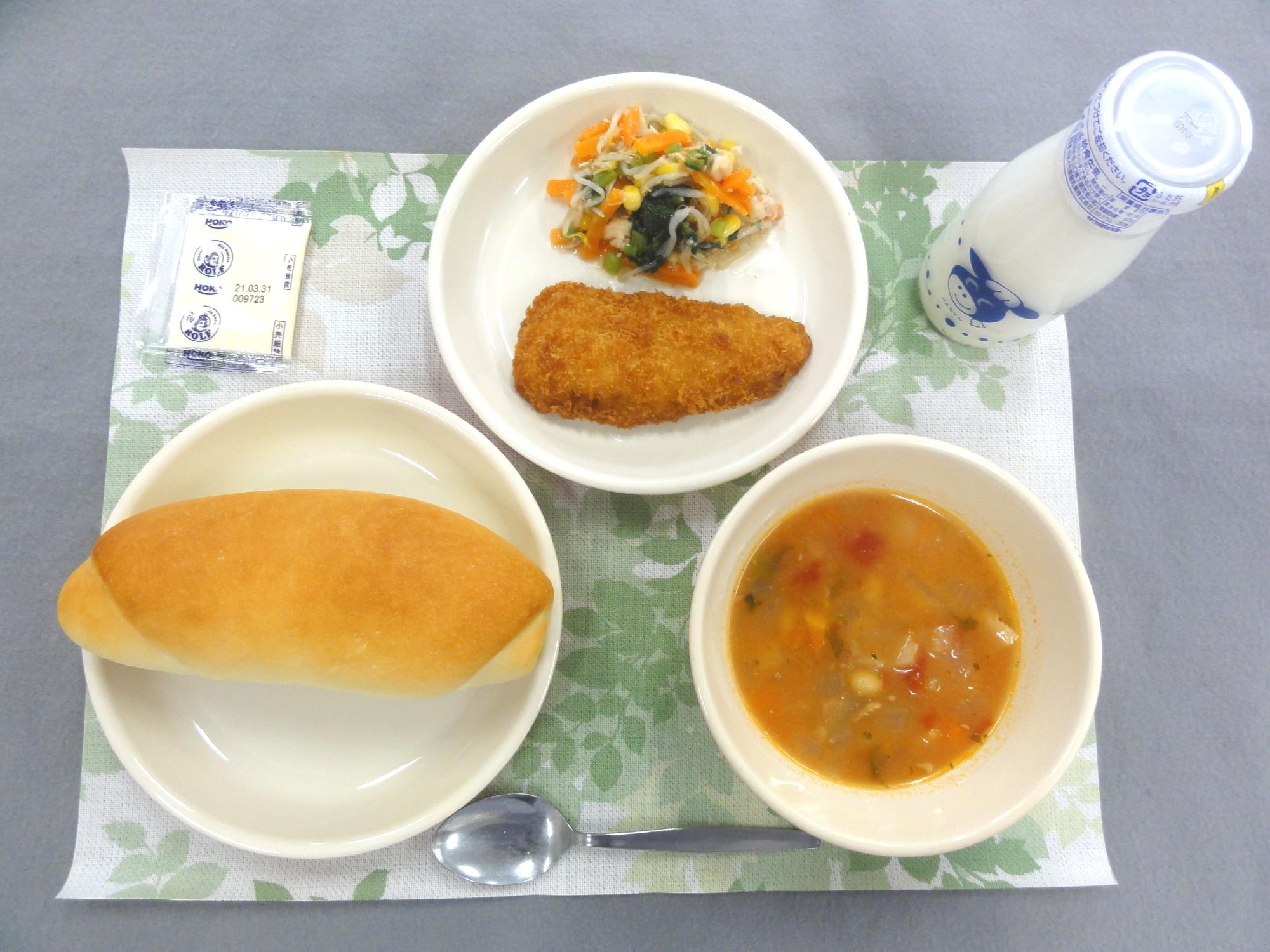 12月8日の給食の写真