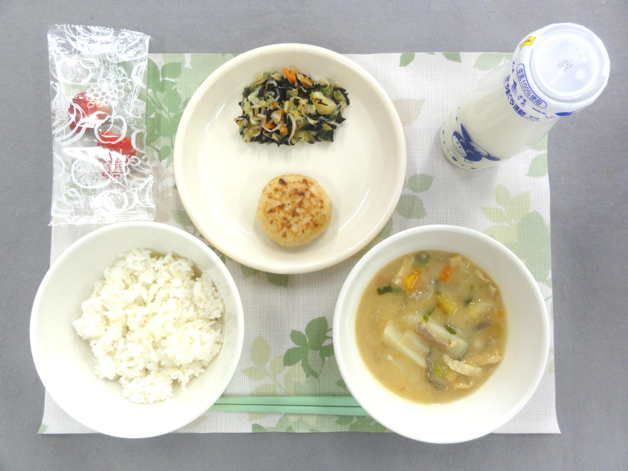 1月13日の給食の写真