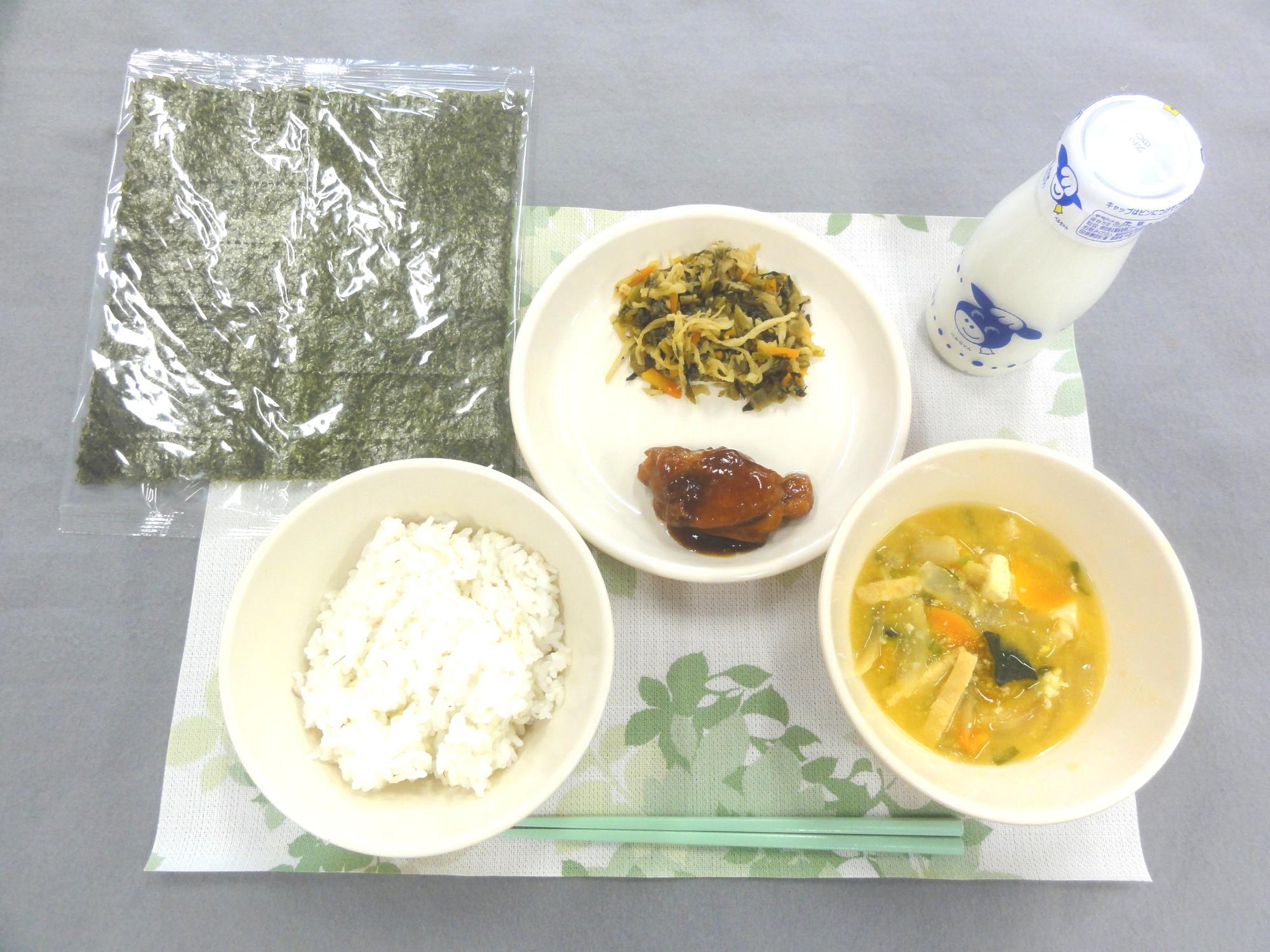 1月15日の給食の写真
