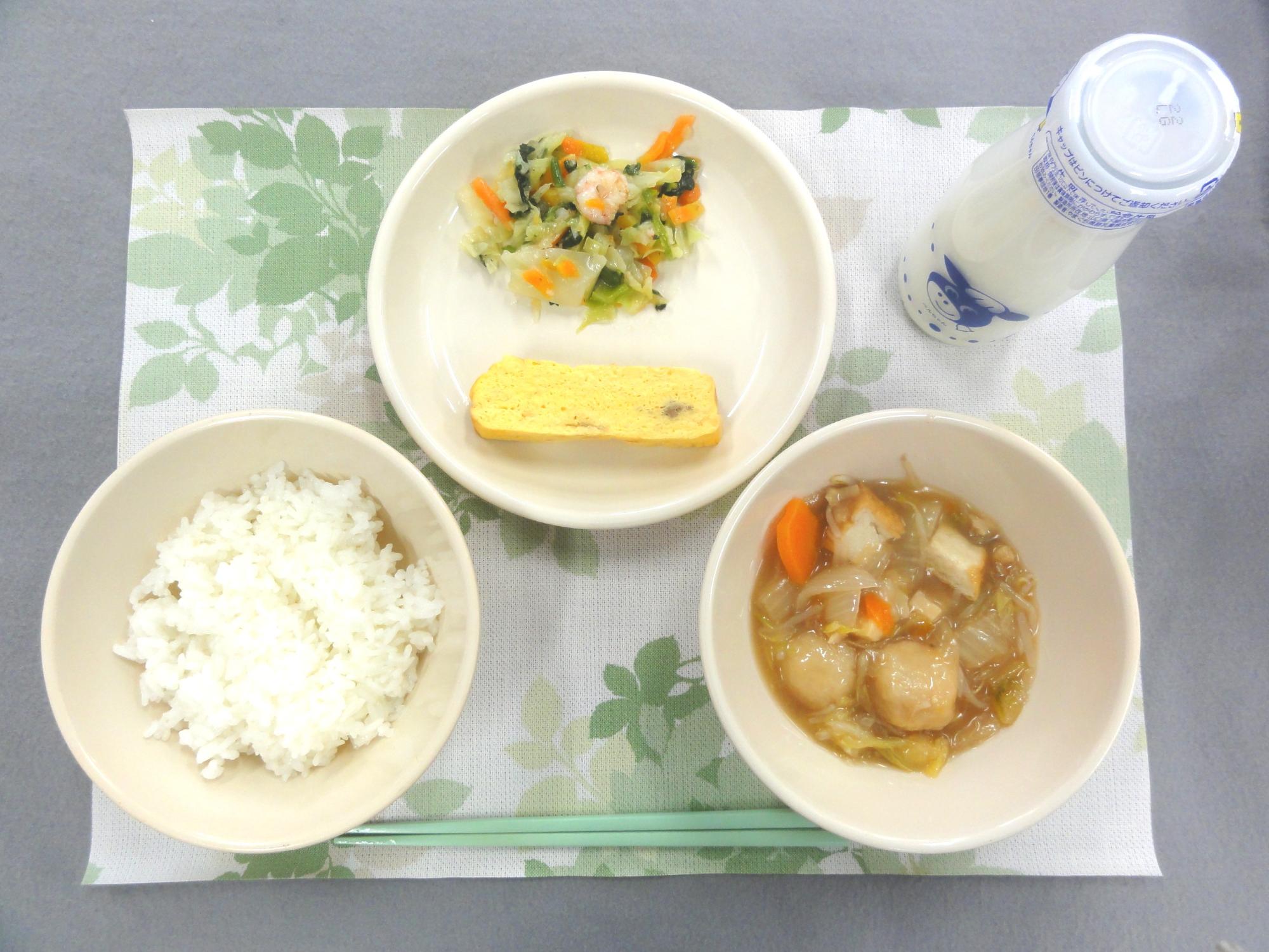 1月18日の給食の写真