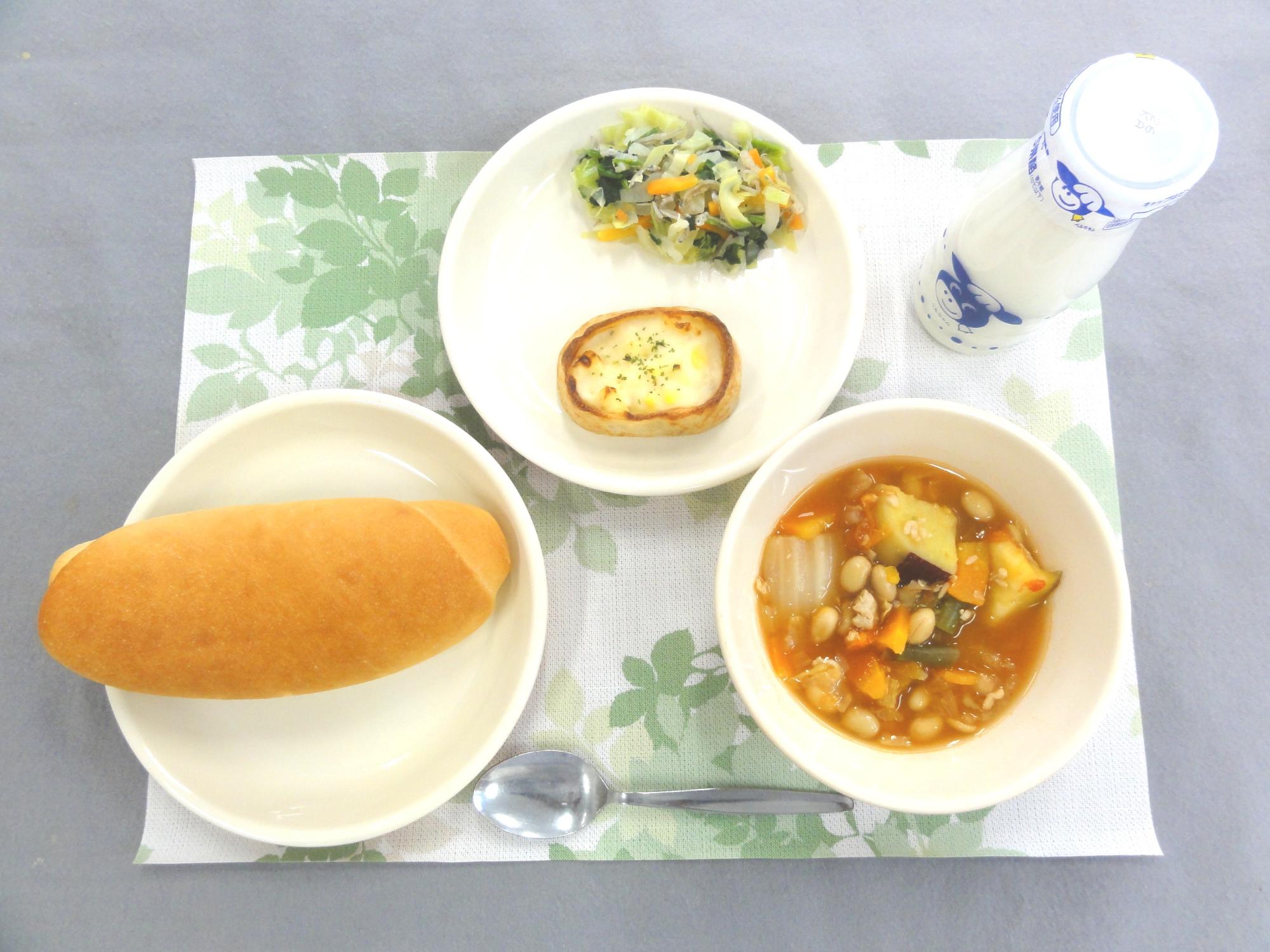 1月21日の給食の拡大写真