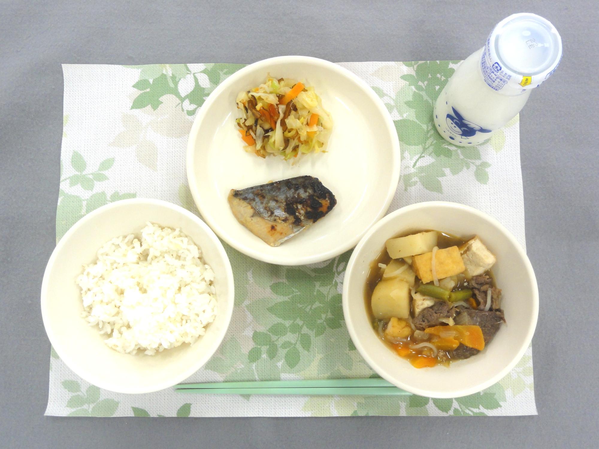 3月17日の給食の写真