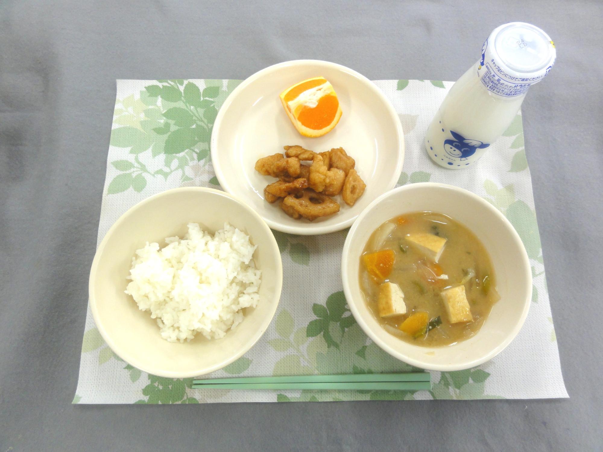 3月19日の給食の写真