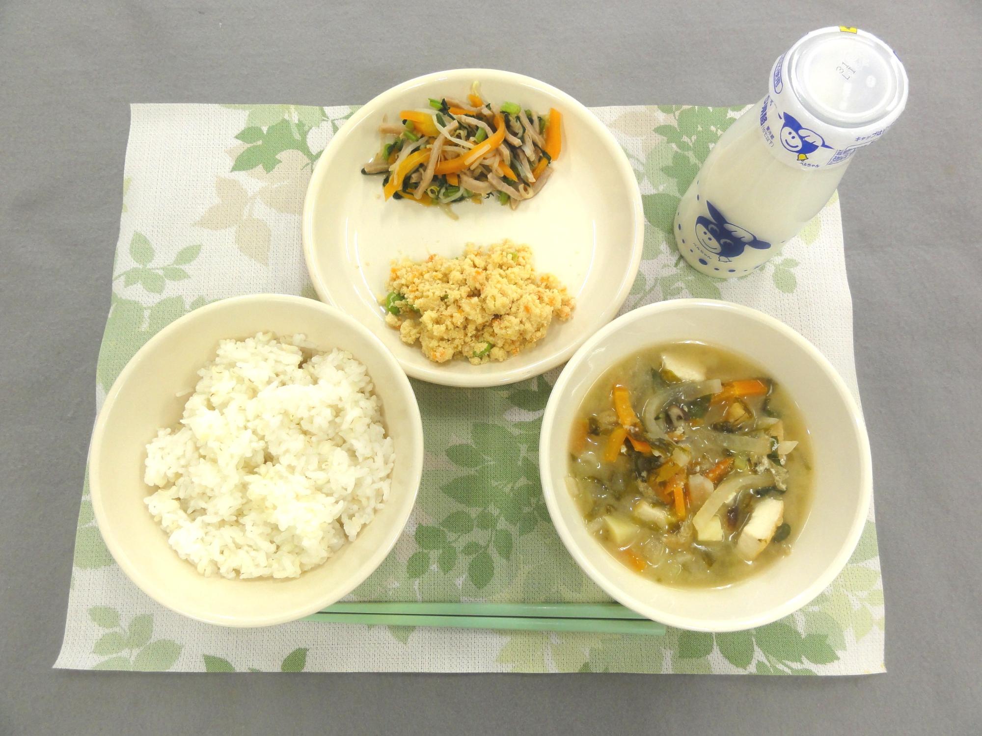 3月26日の給食の写真