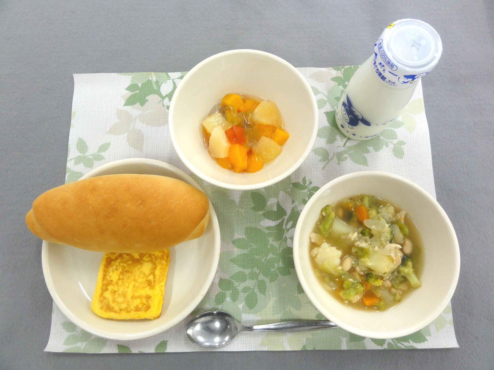 4月22日の給食の写真