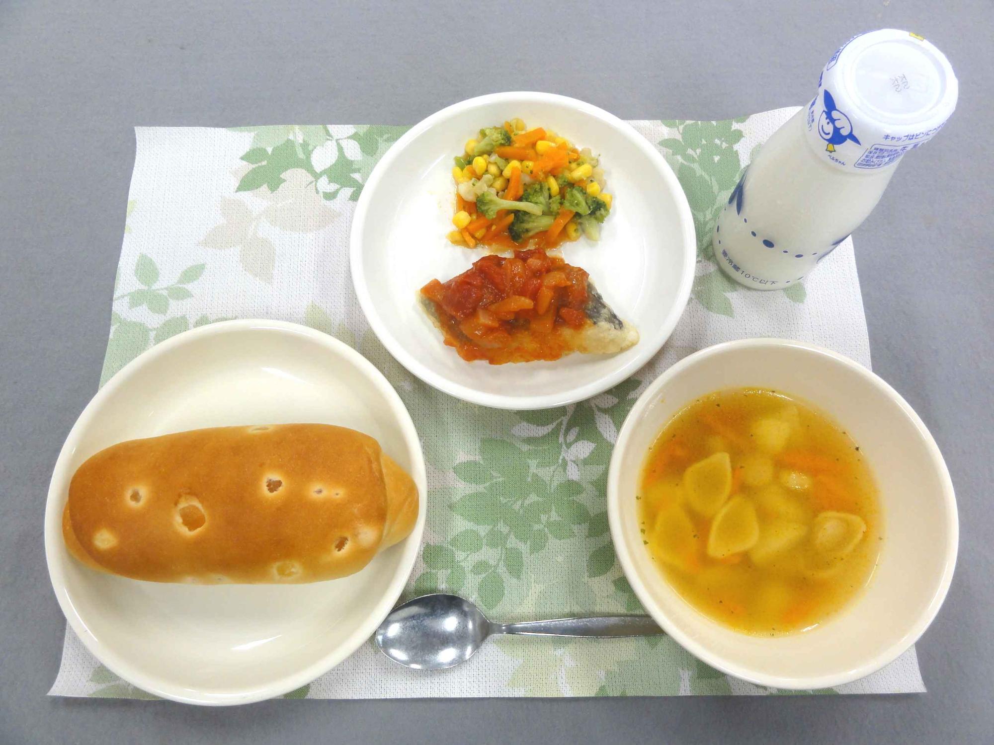 5月18日の給食の拡大写真