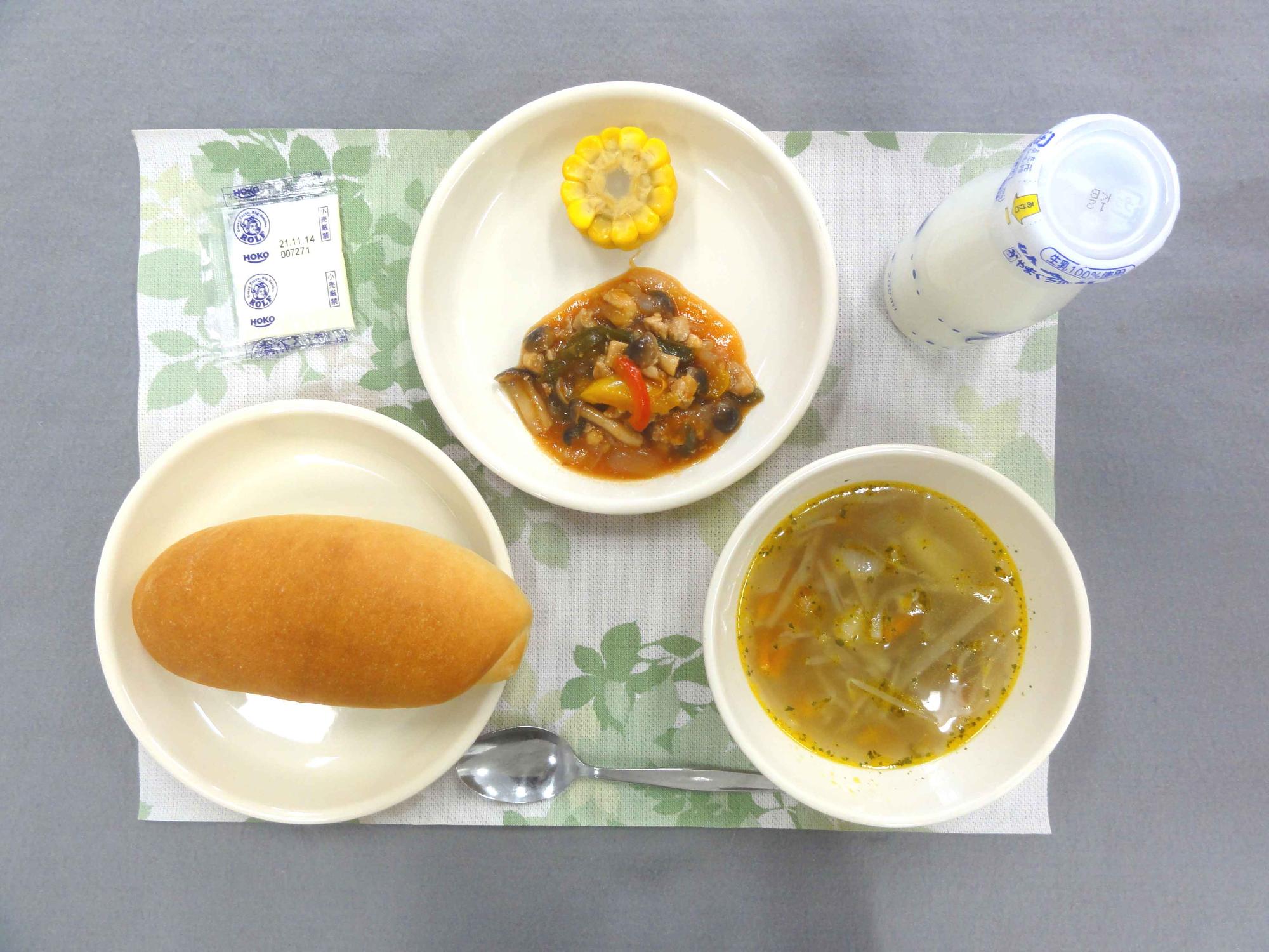 6月8日の給食の写真
