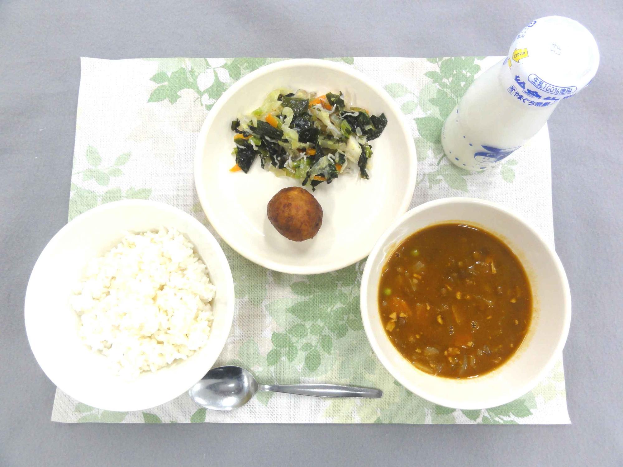6月9日の給食の写真
