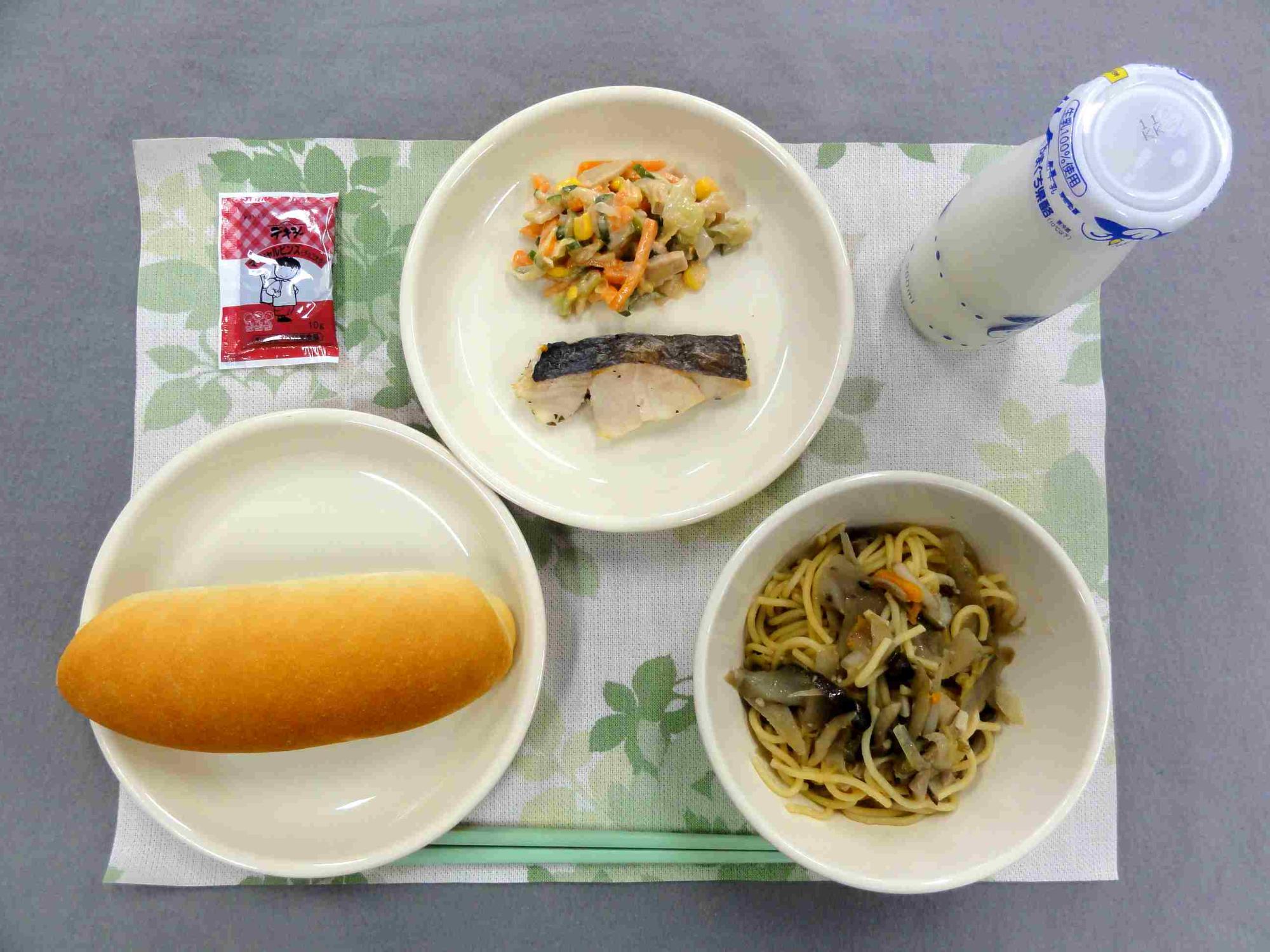 9月7日の給食の写真