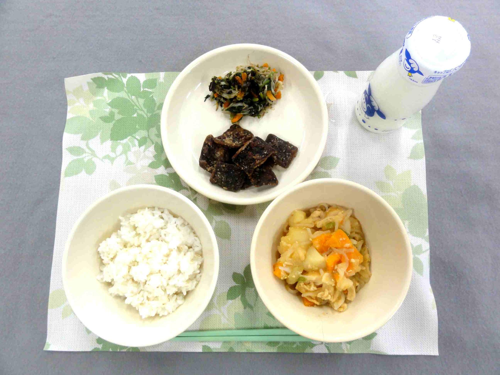 9月8日の給食の写真