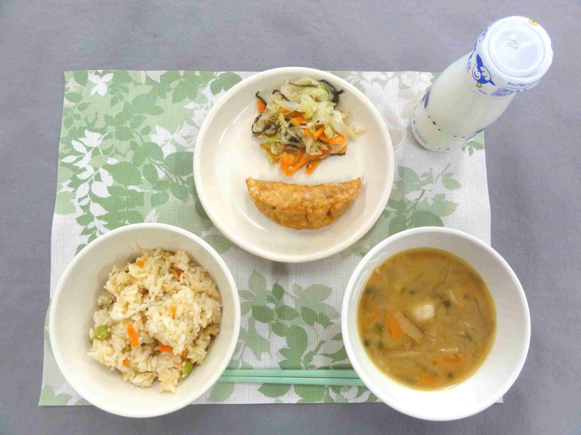 9月27日の給食の写真
