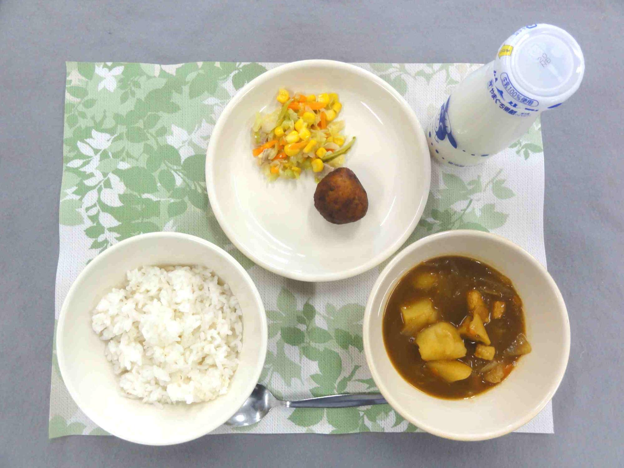 10月15日の給食の写真