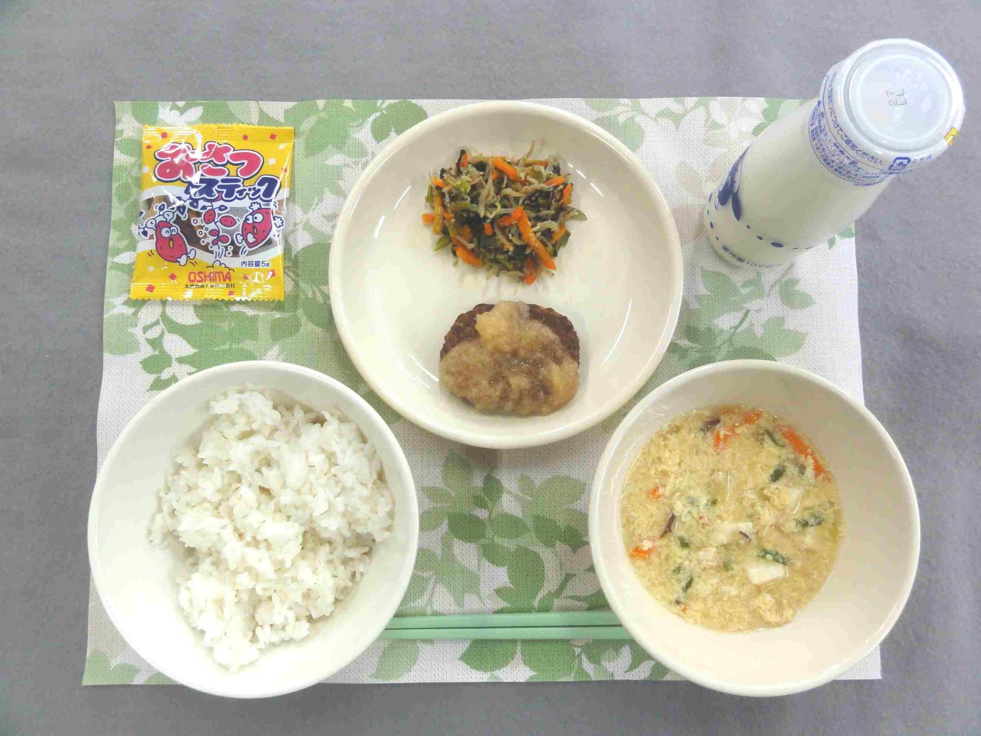 10月22日の給食の写真