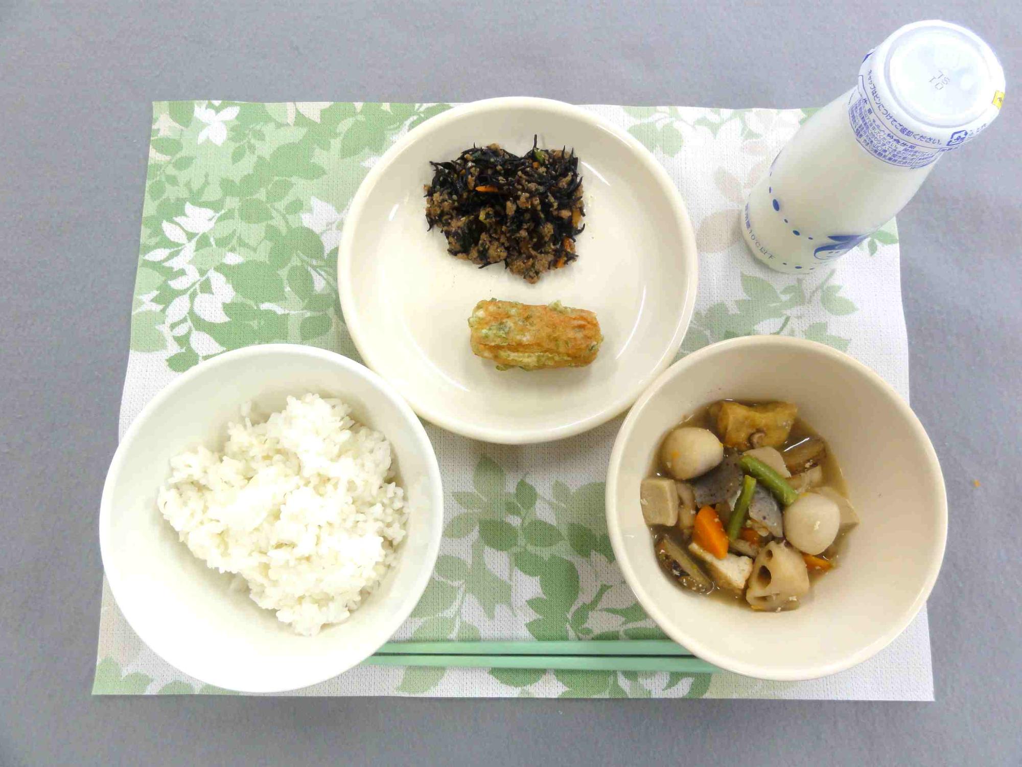 10月27日の給食の写真