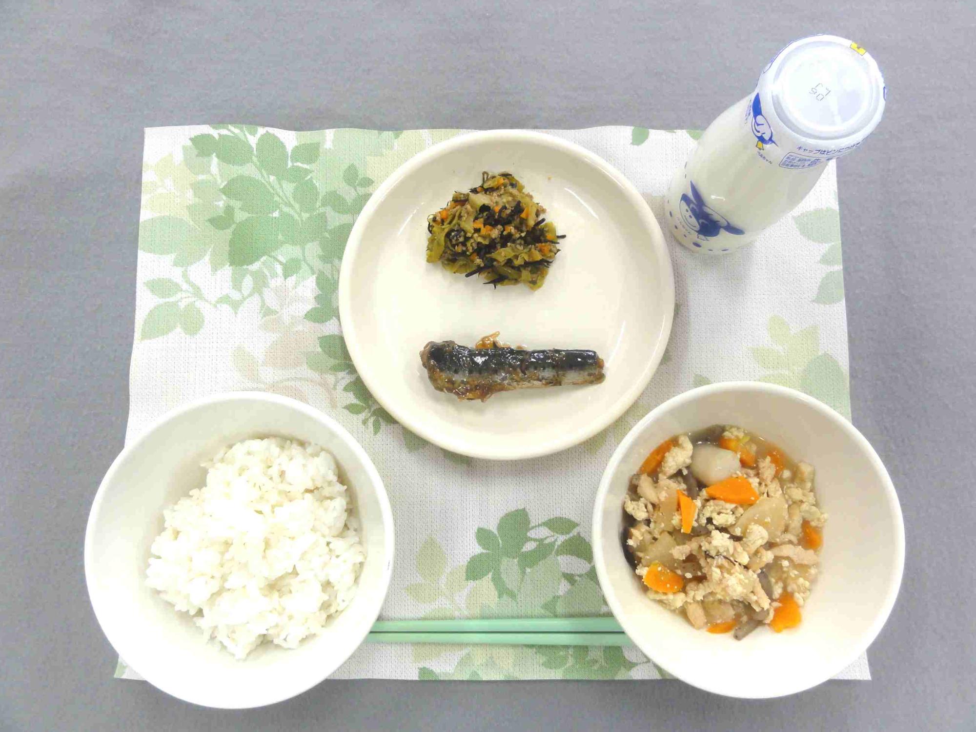 12月1日の給食の写真