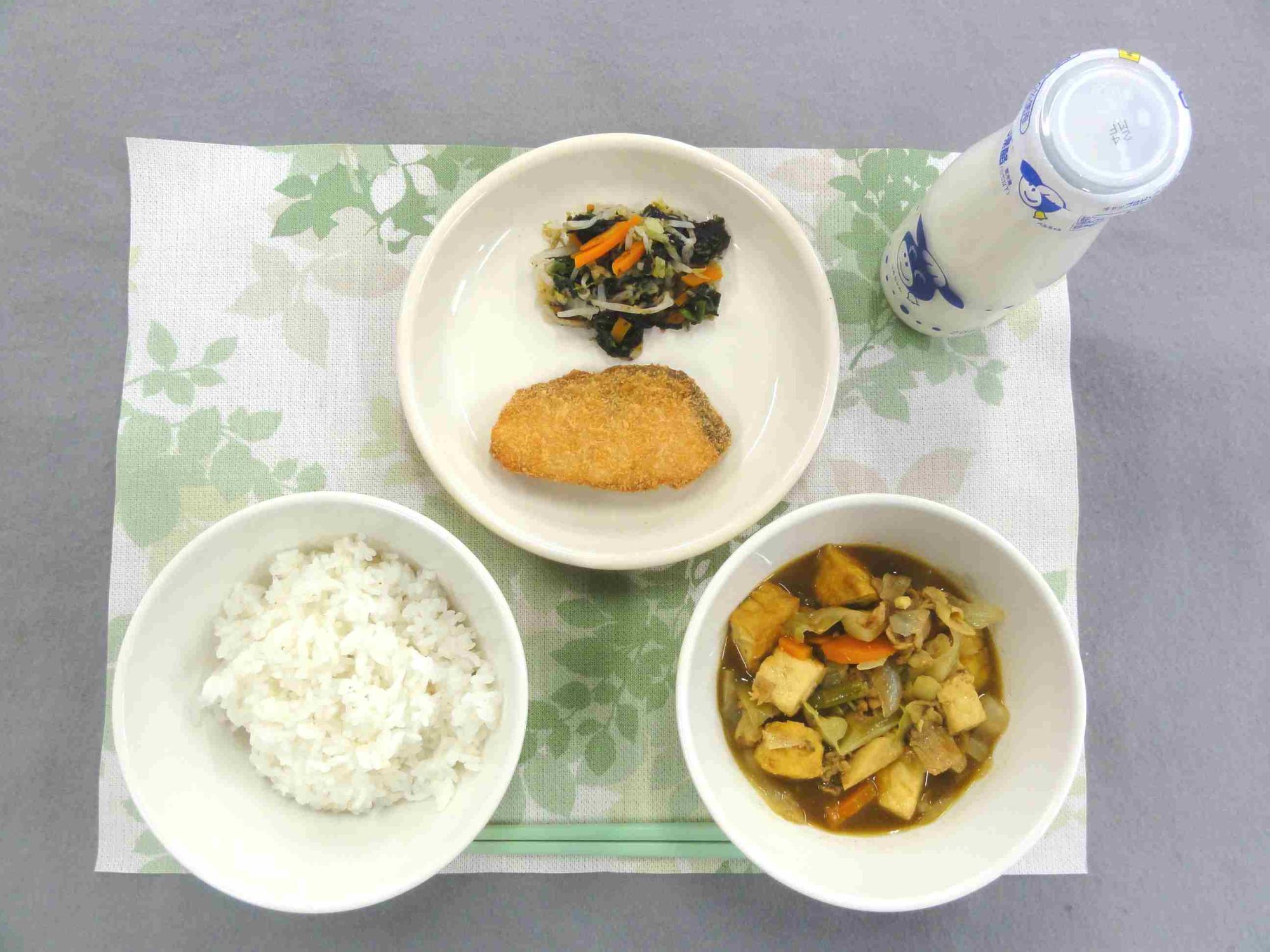 12月20日の給食の写真